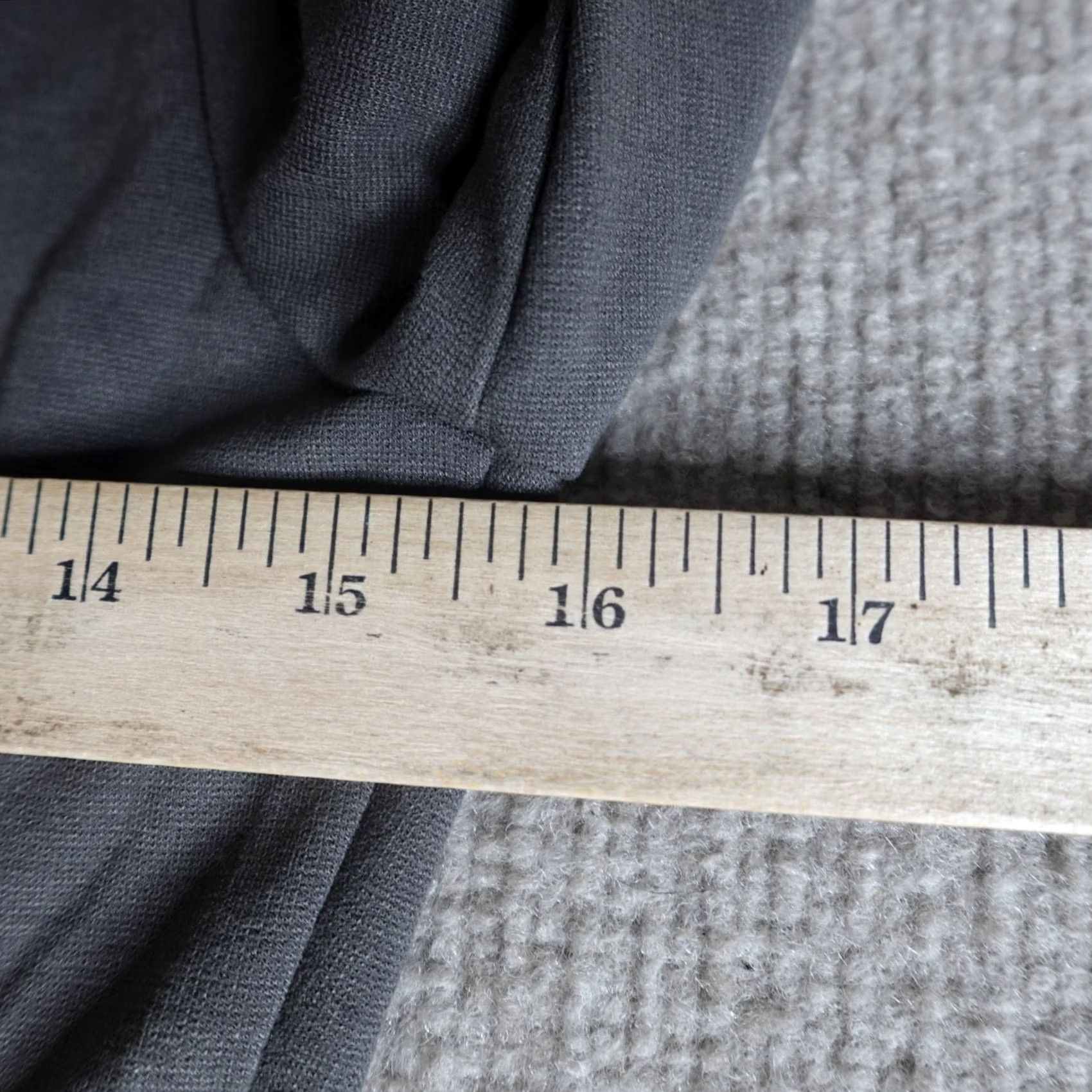 Vintage Nora Gardner Womens Dress Gray Solid Pencil Knee Length 4 Made in USA NEW READ Size S / US 4 / IT 40 - 2 Thumbnail