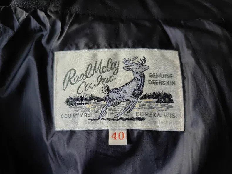 The Real McCoy's The Real McCoys Deerskin down jacket Size US XXS / EU 40 - 5 Thumbnail
