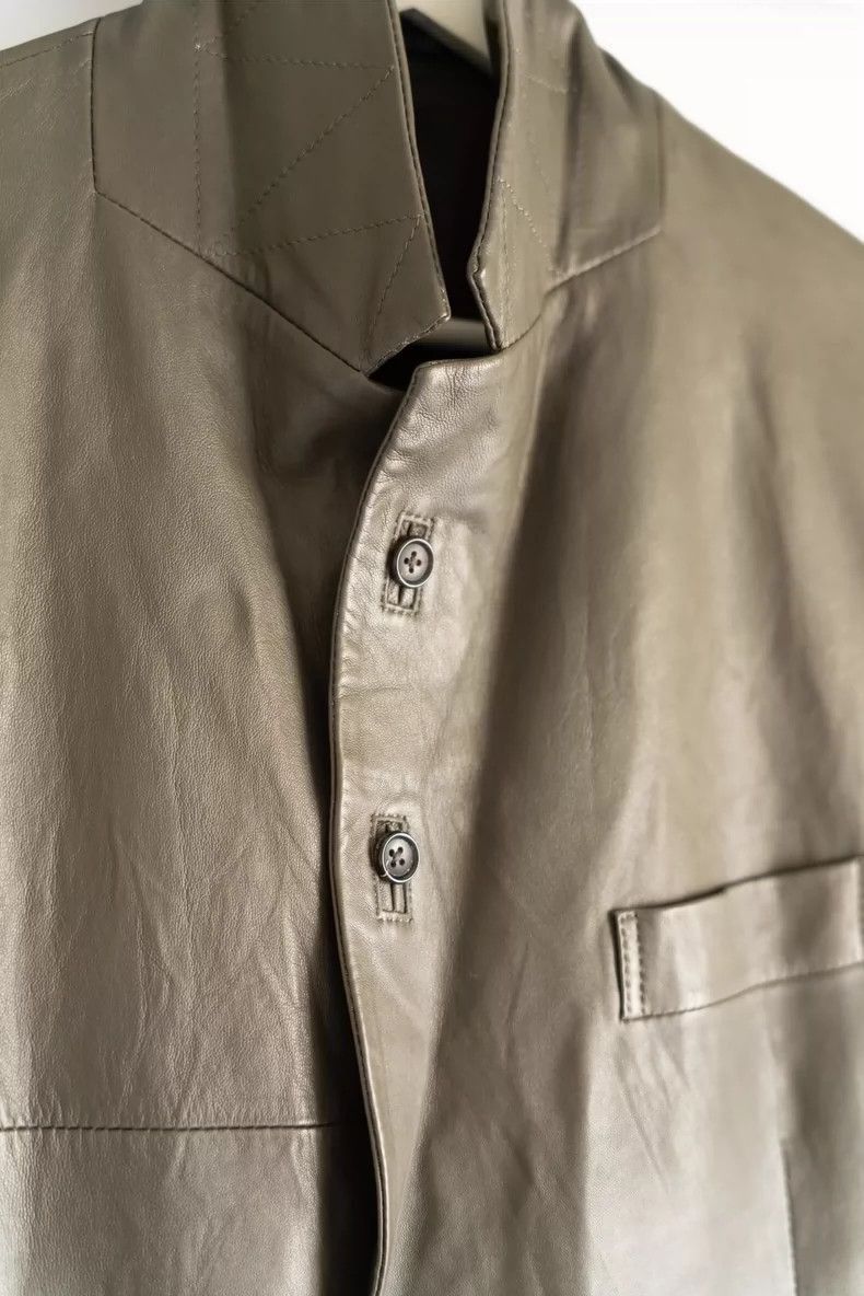 Yohji Yamamoto Yohji Yamamoto 12ss patchwork sheepskin suit leather jacket Size US M / EU 48-50 / 2 - 4 Thumbnail