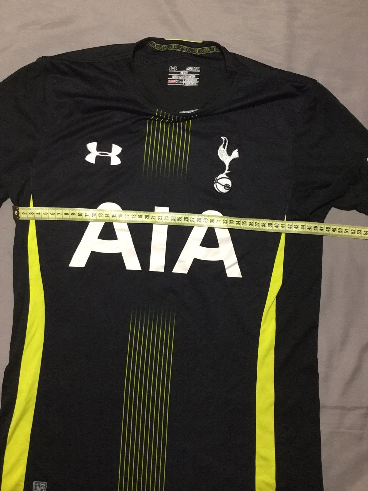 Under Armour TOTTENHAM HOTSPUR 2014 2015 AWAY FOOTBALL SHIRT SOCCER Size US M / EU 48-50 / 2 - 7 Thumbnail