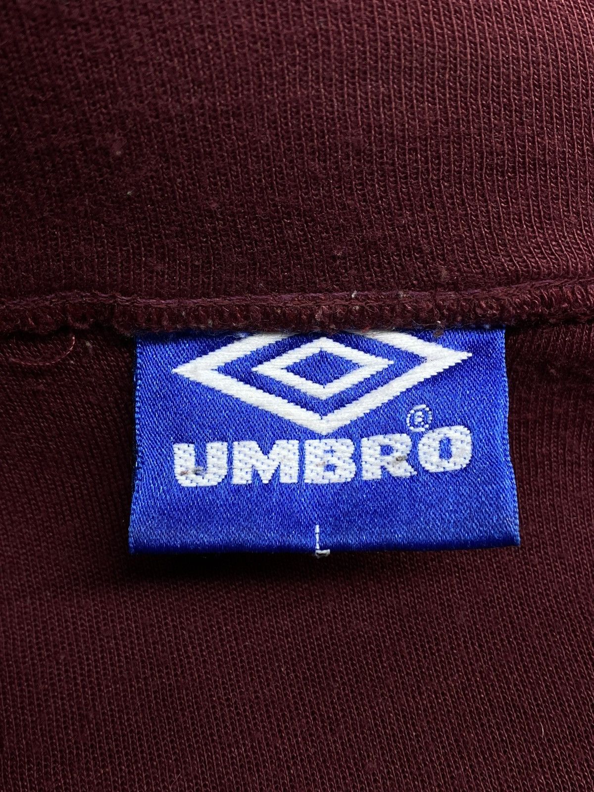 Umbro Vintage Inter Milan Umbro 1996/97 1/4 Zip Training Drill Top Size US L / EU 52-54 / 3 - 23 Thumbnail