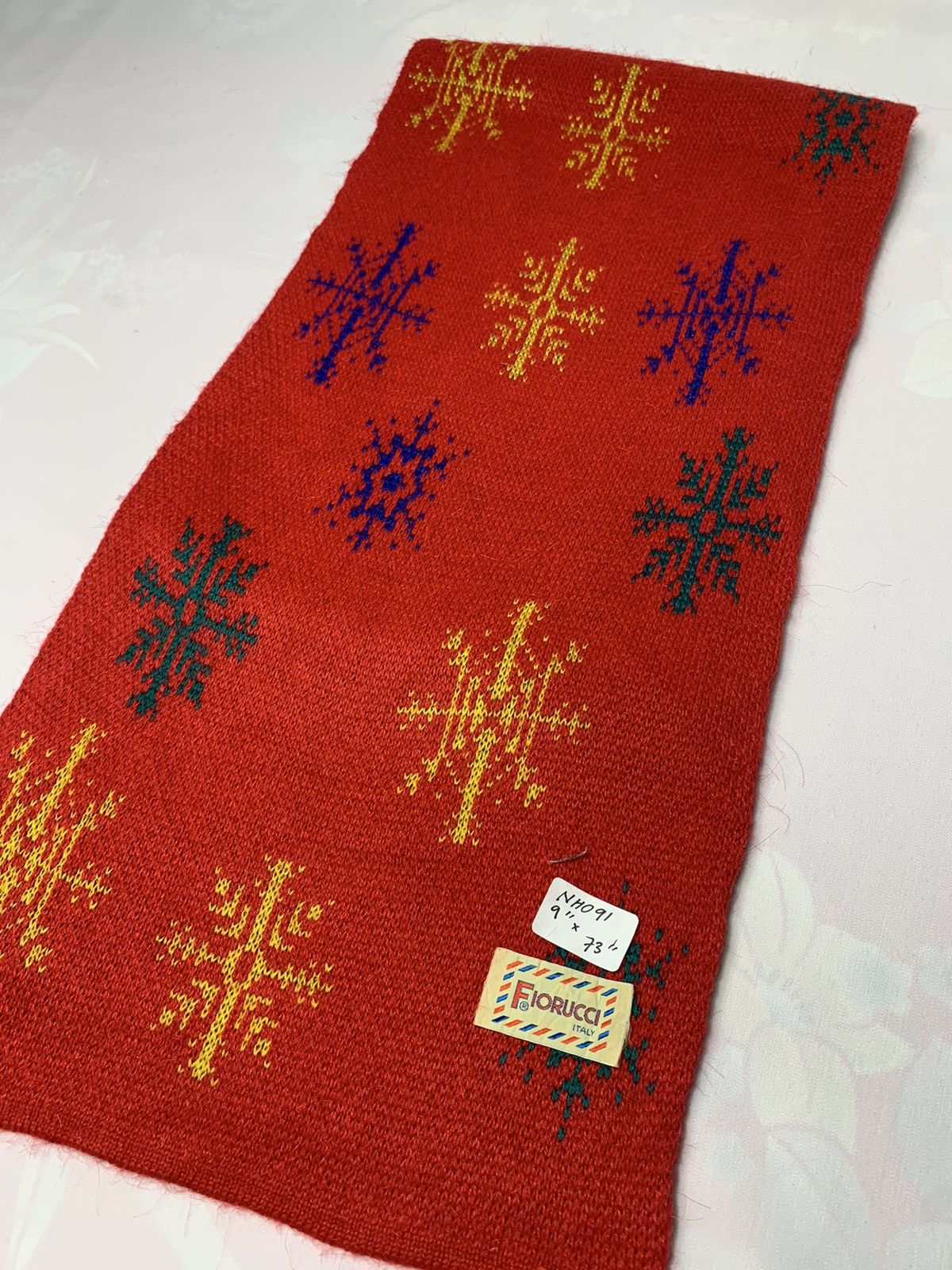 Vintage Fiorucci Scarf / Muffler / Neckwear Size ONE SIZE - 4 Thumbnail