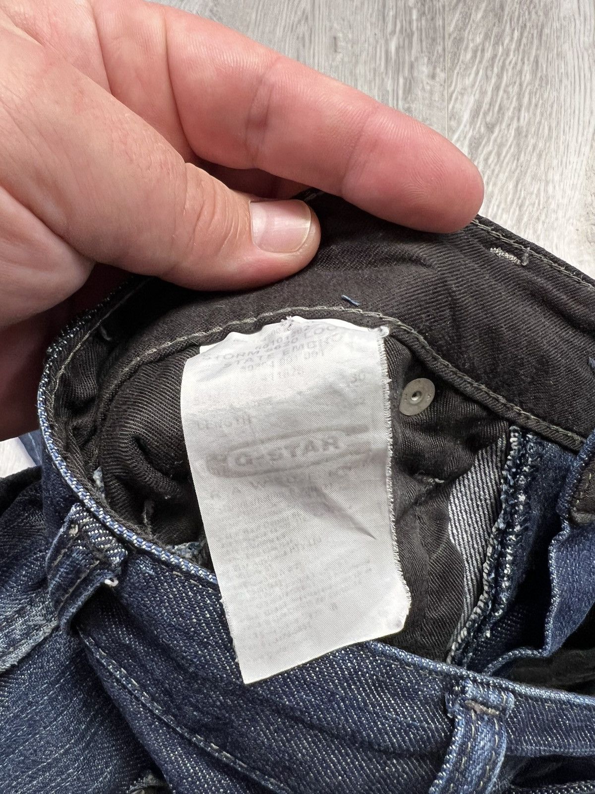 G-Star × Vintage Vintage G-Star RAW RSRD Multi Pocket Worn Out Baggy Jeans Size US 30 / EU 46 - 9 Thumbnail