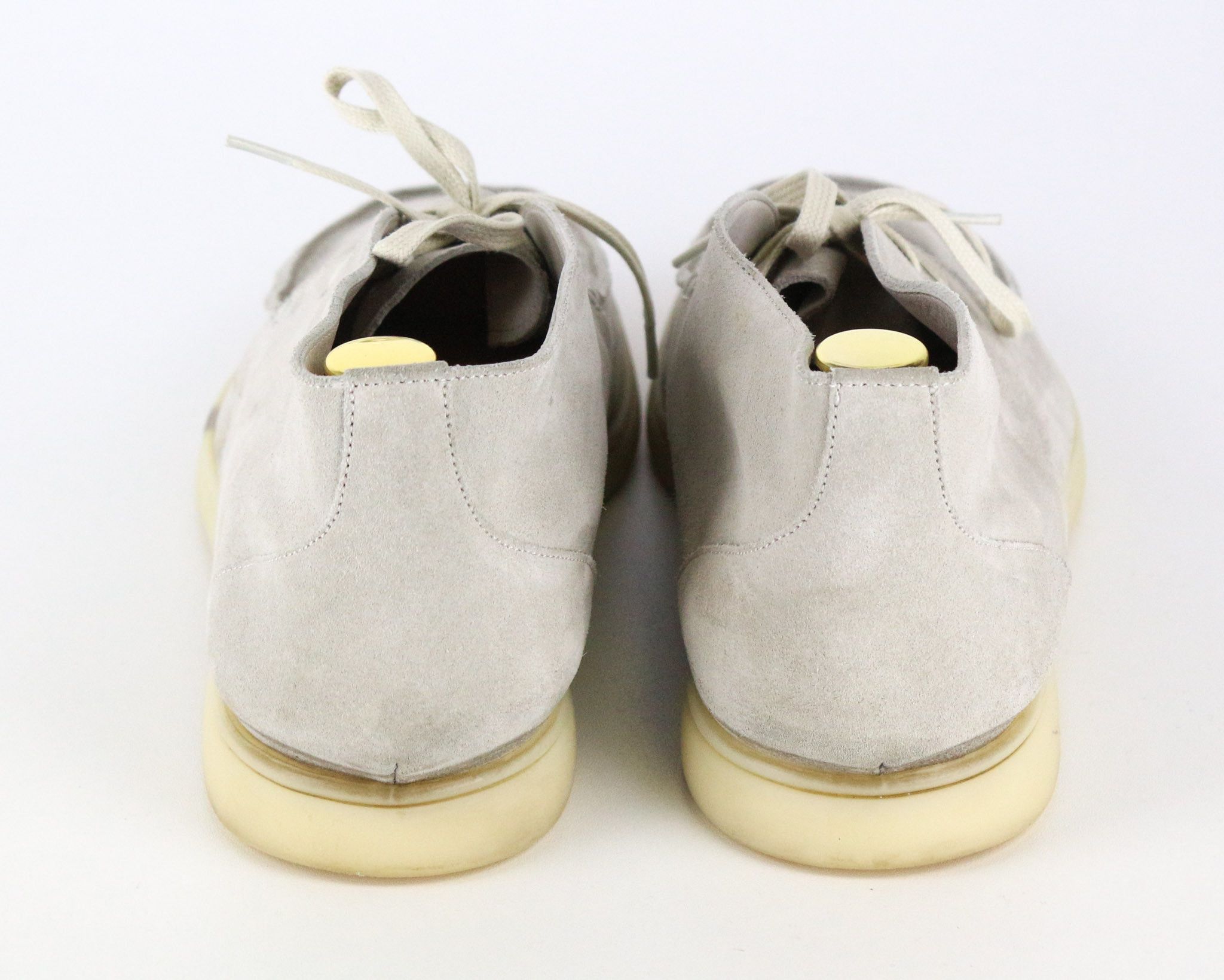 Suitsupply EU42 Light Grey Suede High-Top Formal 72747 Size US 9 / EU 42 - 3 Thumbnail