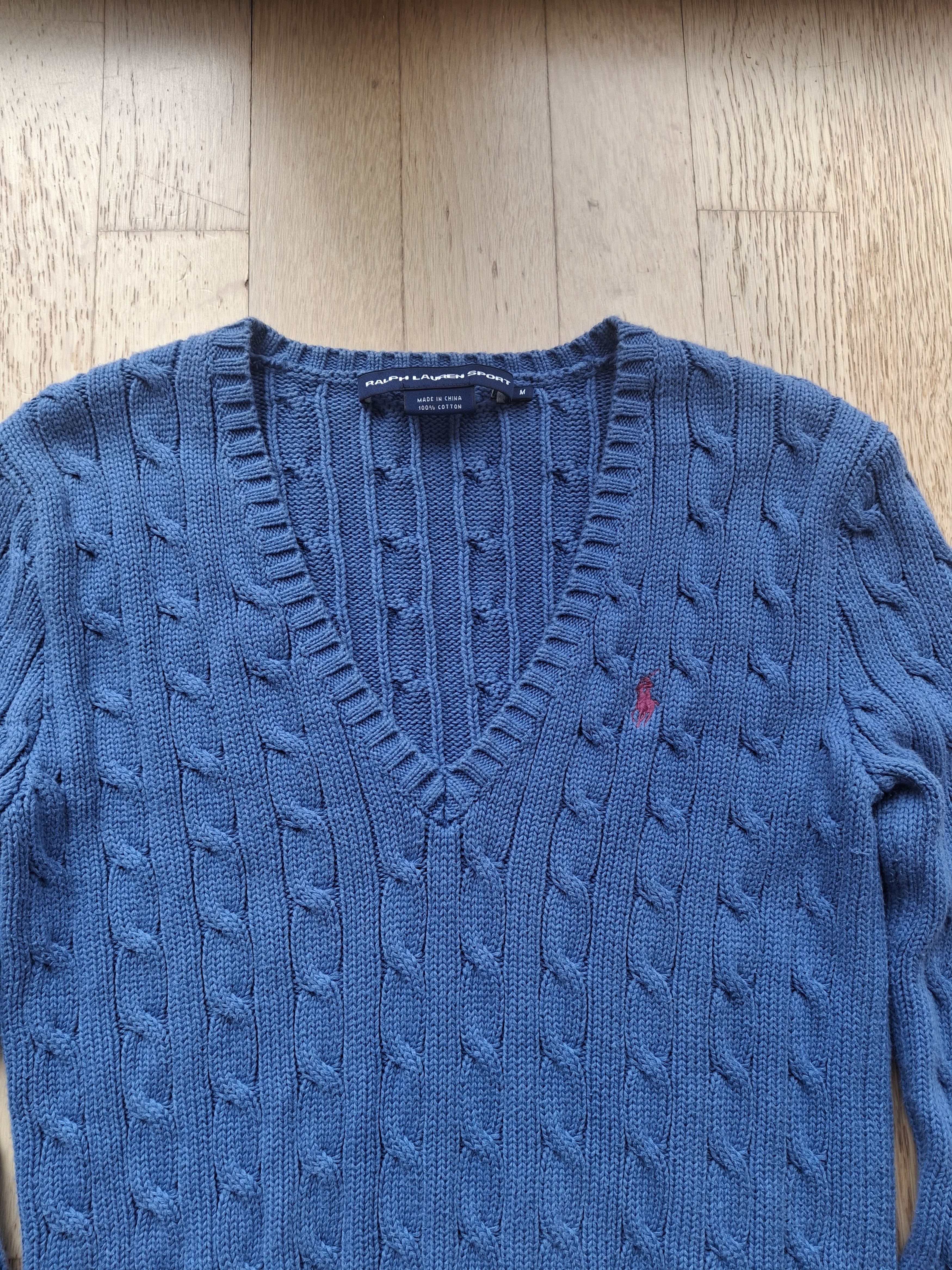 Polo Ralph Lauren × Ralph Lauren × Ralph Lauren Sport Cable knitwear ralph lauren sport Old money Size M / US 6-8 / IT 42-44 - 3 Thumbnail