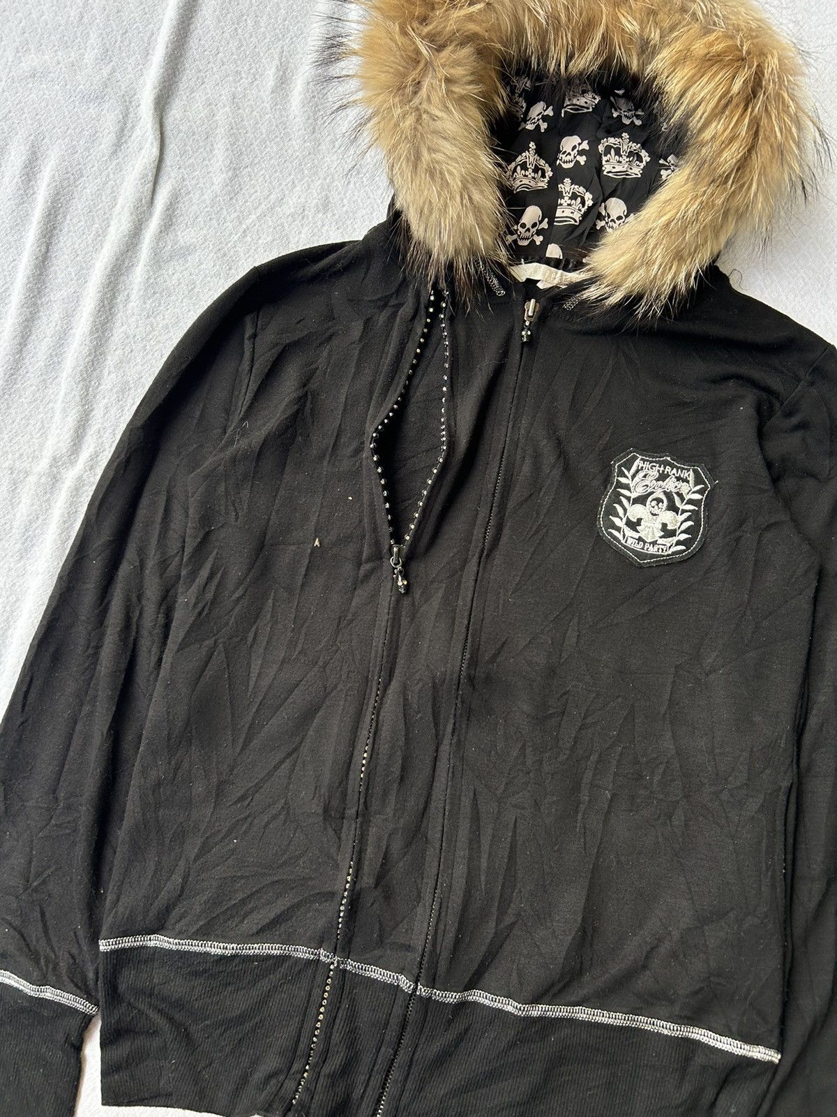 Other Double zip fur hoodie skull wildparty style Ifsixwasnine lgb Size US M / EU 48-50 / 2 - 7 Thumbnail