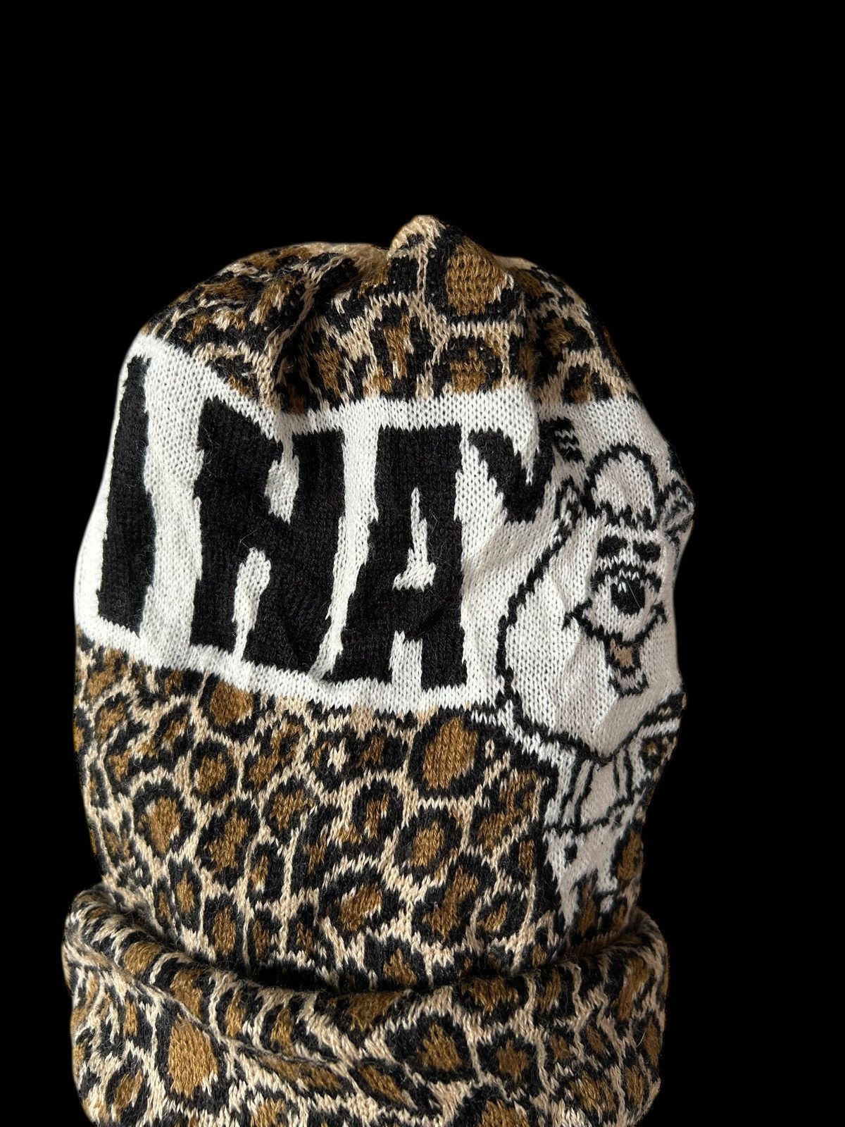 Japanese Brand × Kapital × Vintage Leopard Made in Japan Beanie Hats Size ONE SIZE - 4 Thumbnail