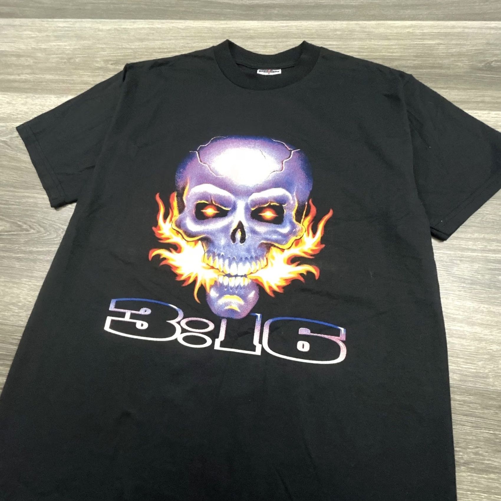 Jerzees VINTAGE WWF Stone Cold Steve Austin Shirt Mens Medium Skull 3:16 WWE RARE Shirt Size US M / EU 48-50 / 2 - 3 Thumbnail