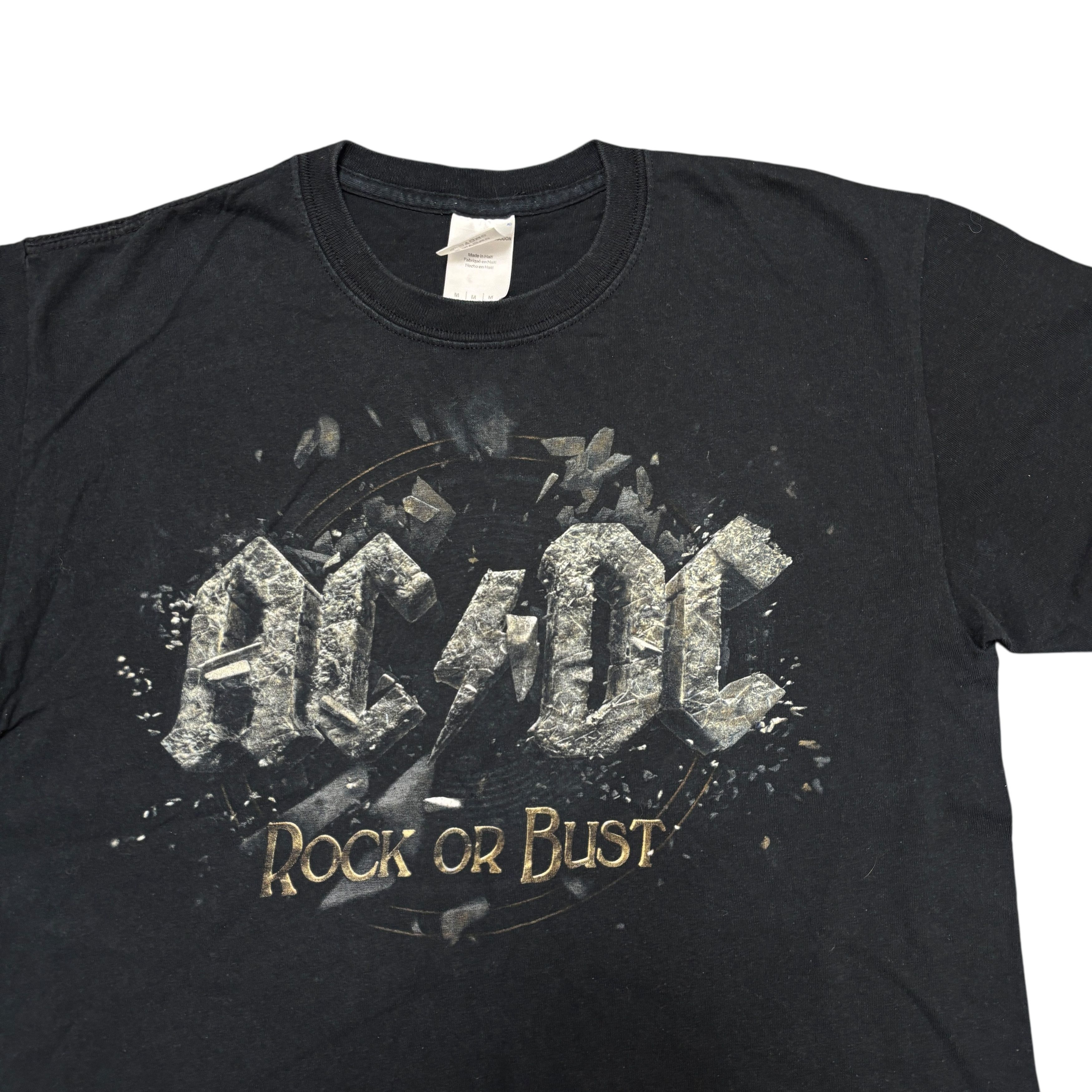Band Tees Acdc Shirt Black Medium Rock Band Tee Size US M / EU 48-50 / 2 - 3 Thumbnail