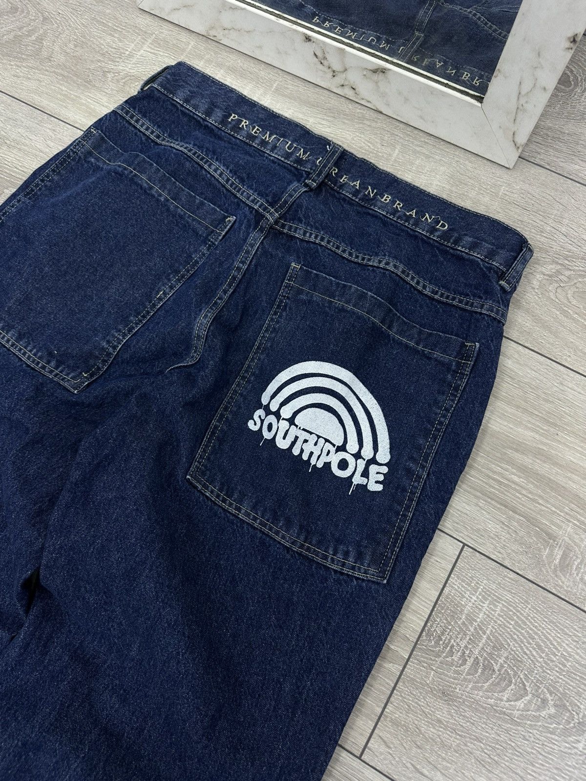 Southpole Southpole Baggy Wide Rap Hip Hop Jeans Size US 32 / EU 48 - 5 Thumbnail