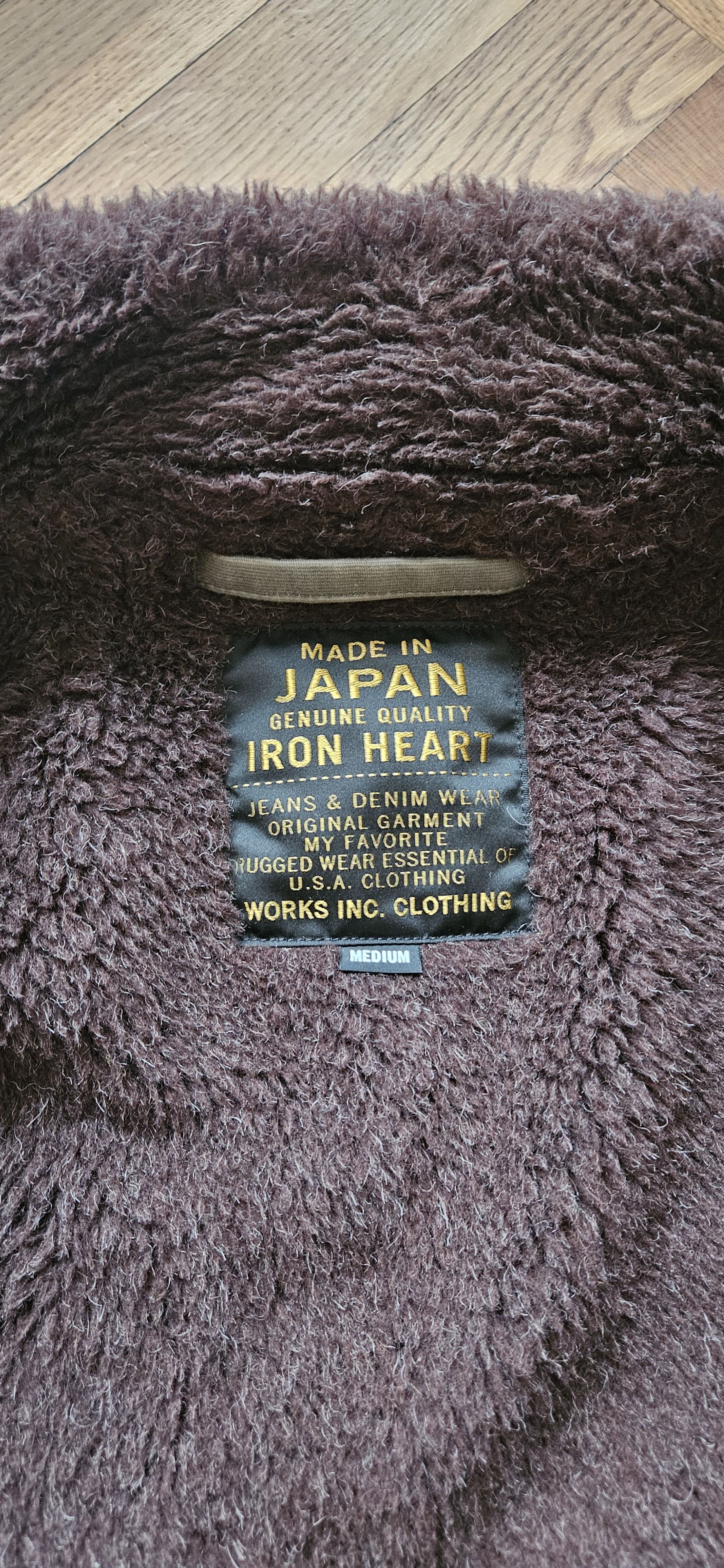 Iron Heart IHM-14v2 - Alpaca Lined Whipcord N1 Deck Jacket Size US M / EU 48-50 / 2 - 10 Thumbnail
