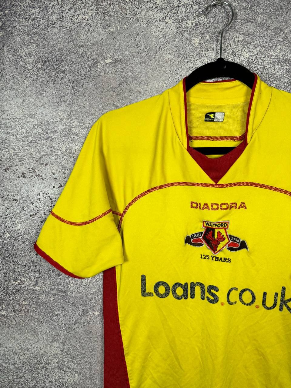 Diadora Vintage Watford 2006/07 Diadora 125th Anniversary Jersey Size US S / EU 44-46 / 1 - 3 Thumbnail