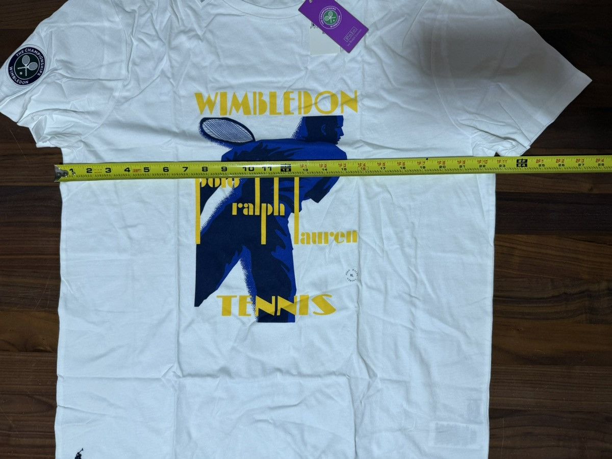 Polo Ralph Lauren Polo Ralph Lauren Wimbledon Slim Graphic Print T-Shirt XL Size US XL / EU 56 / 4 - 5 Thumbnail