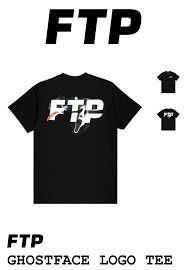 Fuck The Population FTP ghostface scream black shirt size XL Fuck The Population FTP ghostface scream black shirt size XL