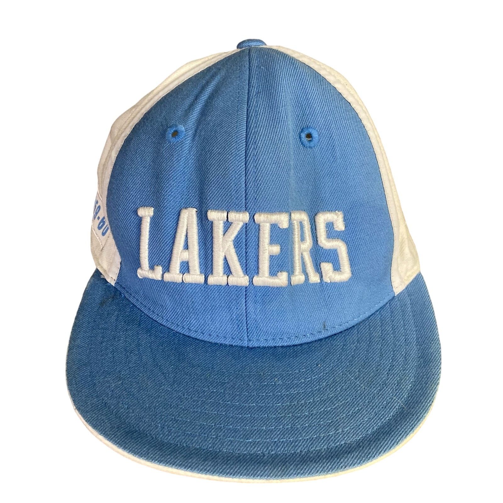 Reebok Reebok Los Angeles Lakers NBA Fitted 100% Wool Hat Size ONE SIZE - 1 Thumbnail