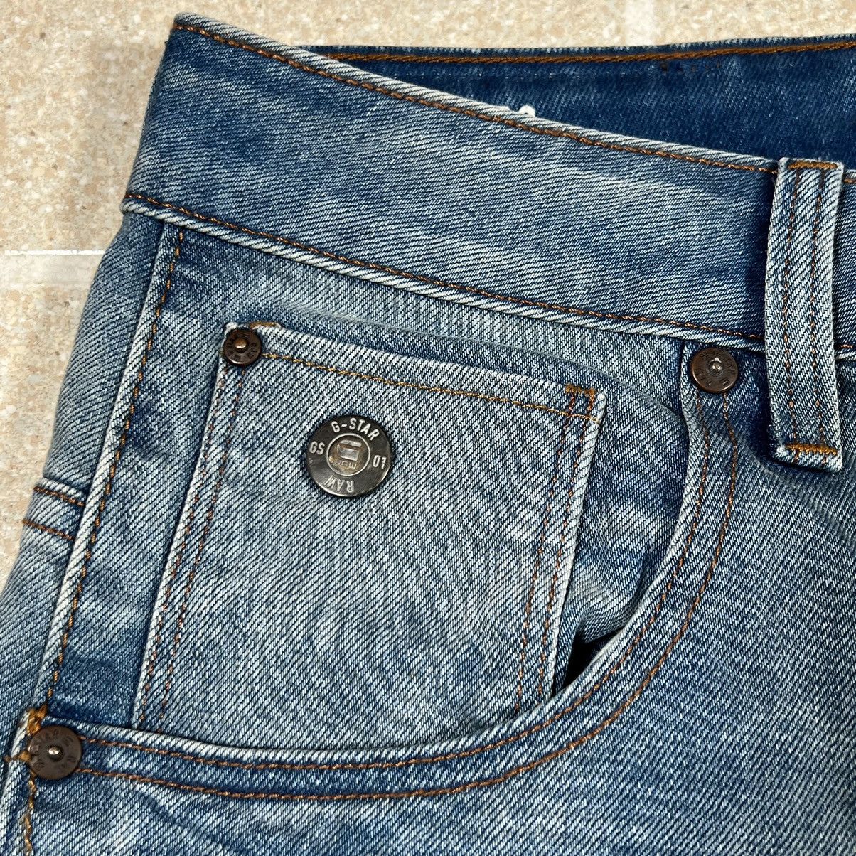 G-Star G Star Raw Jeans Men 31x32 Blue Arc 3D Slim Faded Denim Pant Size US 31 - 4 Thumbnail