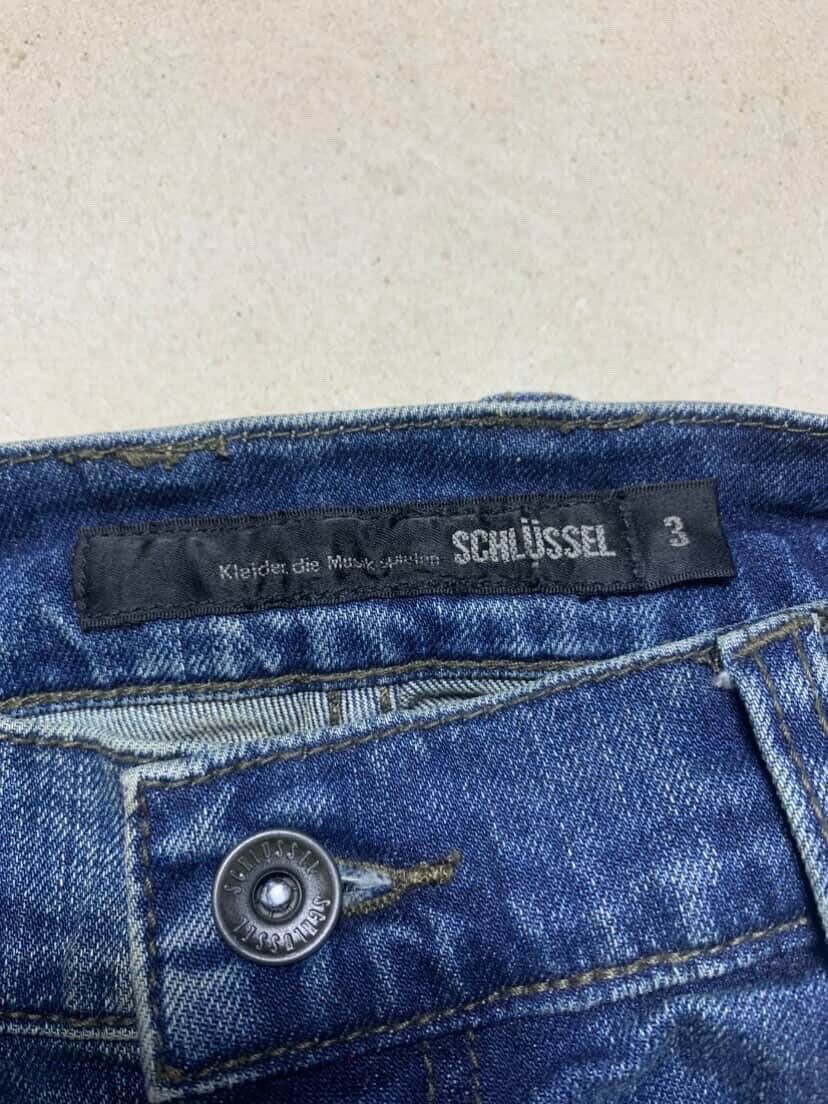 Balmain 00s Schussel Biker denim /kadoya /balmain style Size US 29 - 11 Thumbnail