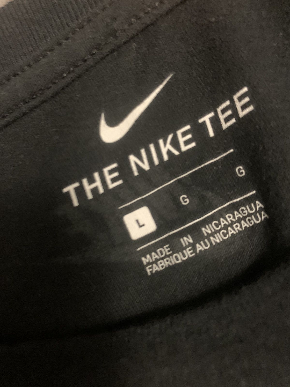 Nike Nike Box Logo Metallic T Shirt Size US L / EU 52-54 / 3 - 3 Thumbnail