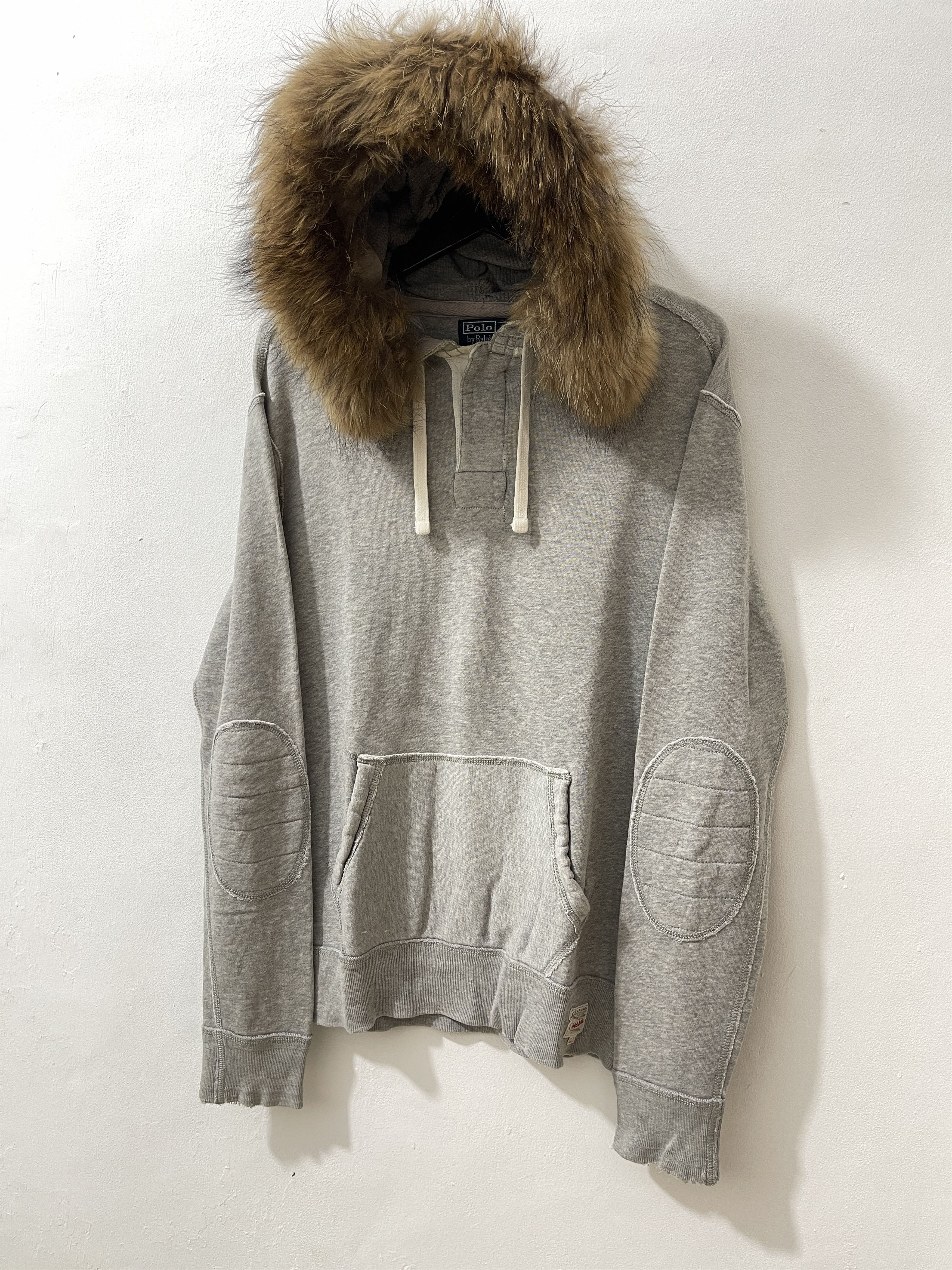 Polo Ralph Lauren Vintage Polo Ralph Lauren Blank Hoodie Size US L / EU 52-54 / 3 - 2 Thumbnail