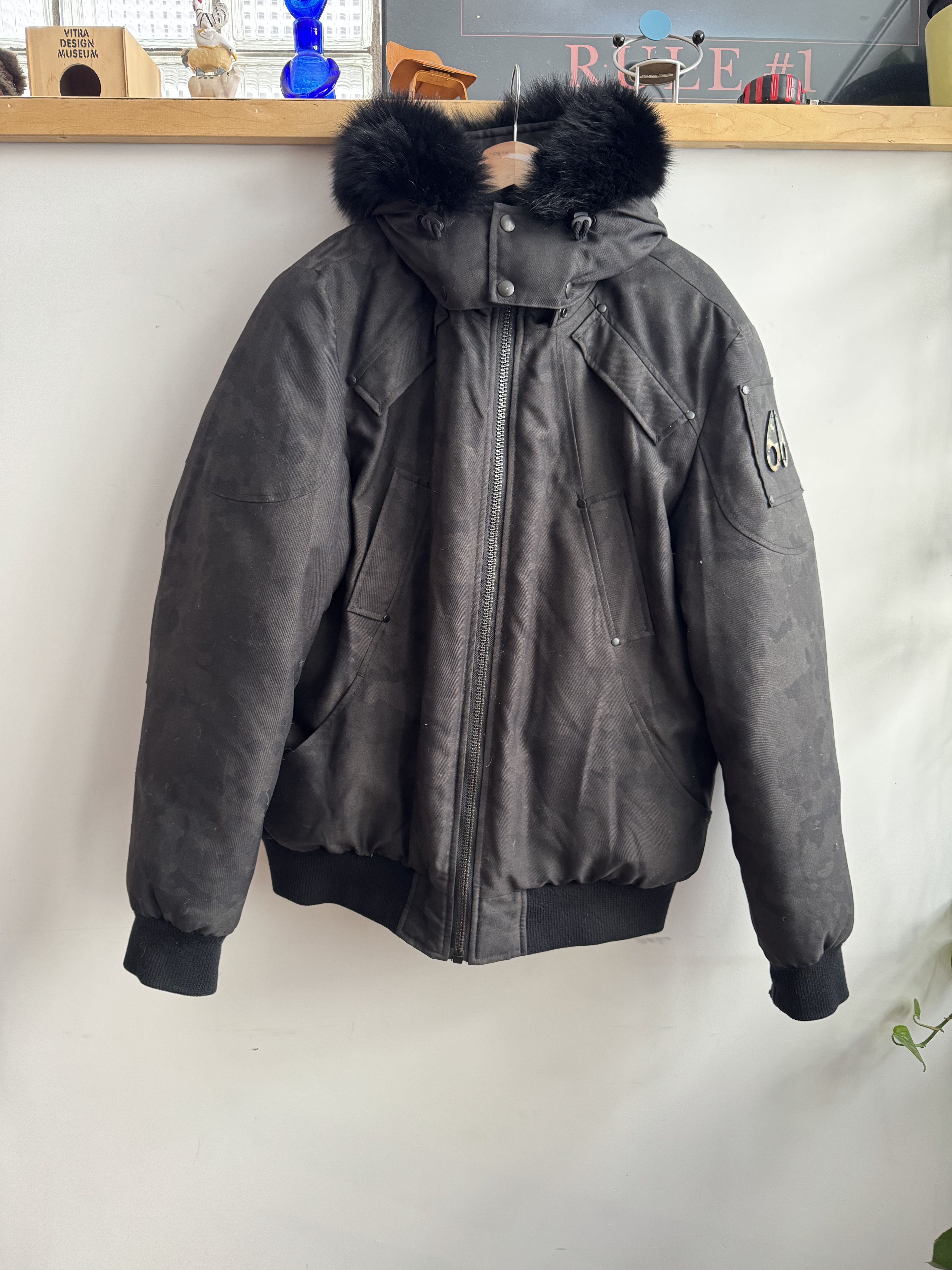 Moose Knuckles Mosse Knuckles Camo Down Fur Puffer Jacket Size XL Size US XL / EU 56 / 4 - 1 Thumbnail