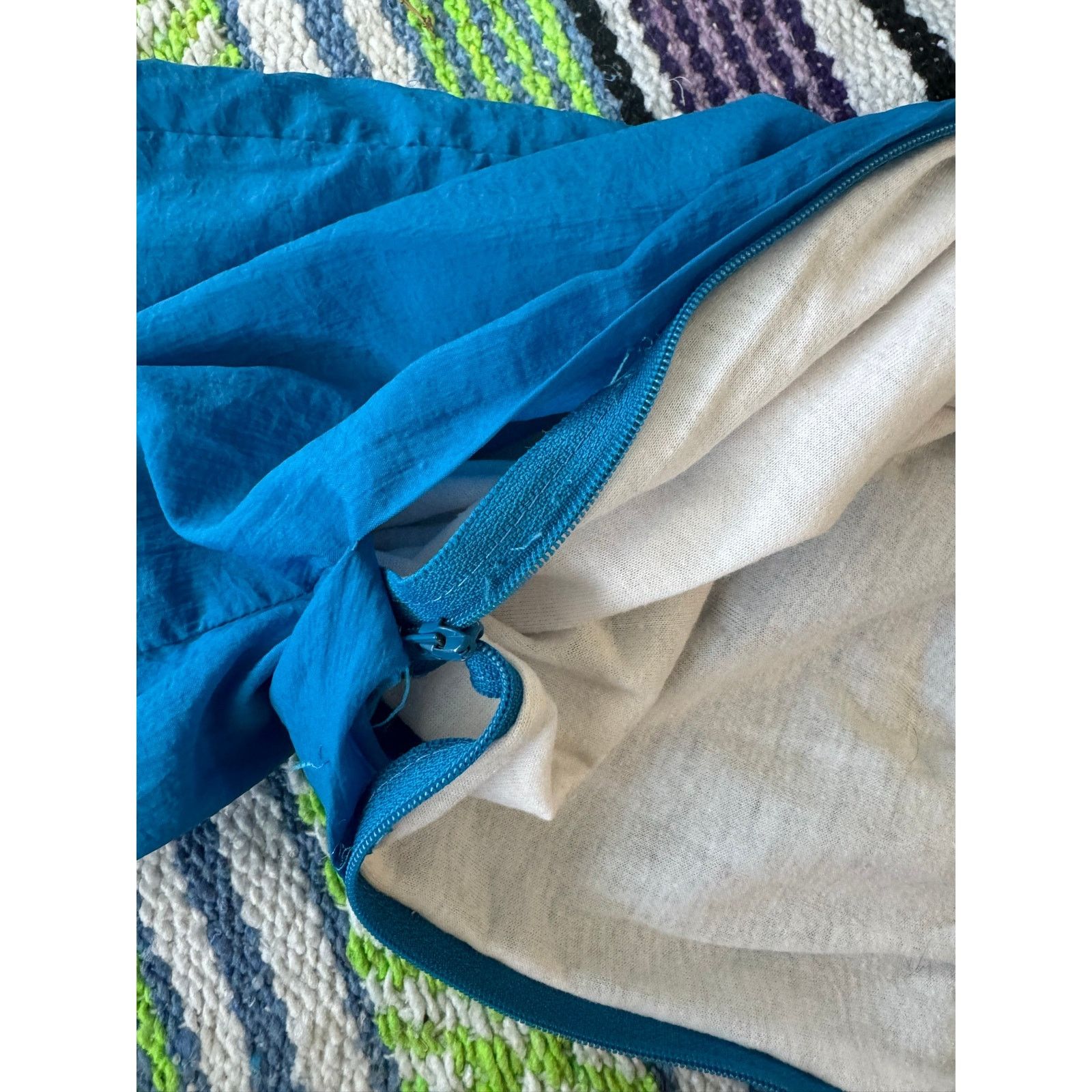 Reebok Vintage Reebok 90s Windbreaker Pants Blue L Size US 42 / EU 58 - 6 Thumbnail