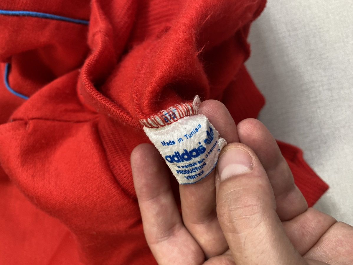 Adidas × Vintage Mens Vintage Adidas Ventex Big Logo Sweatshirt size M Size US M / EU 48-50 / 2 - 7 Thumbnail