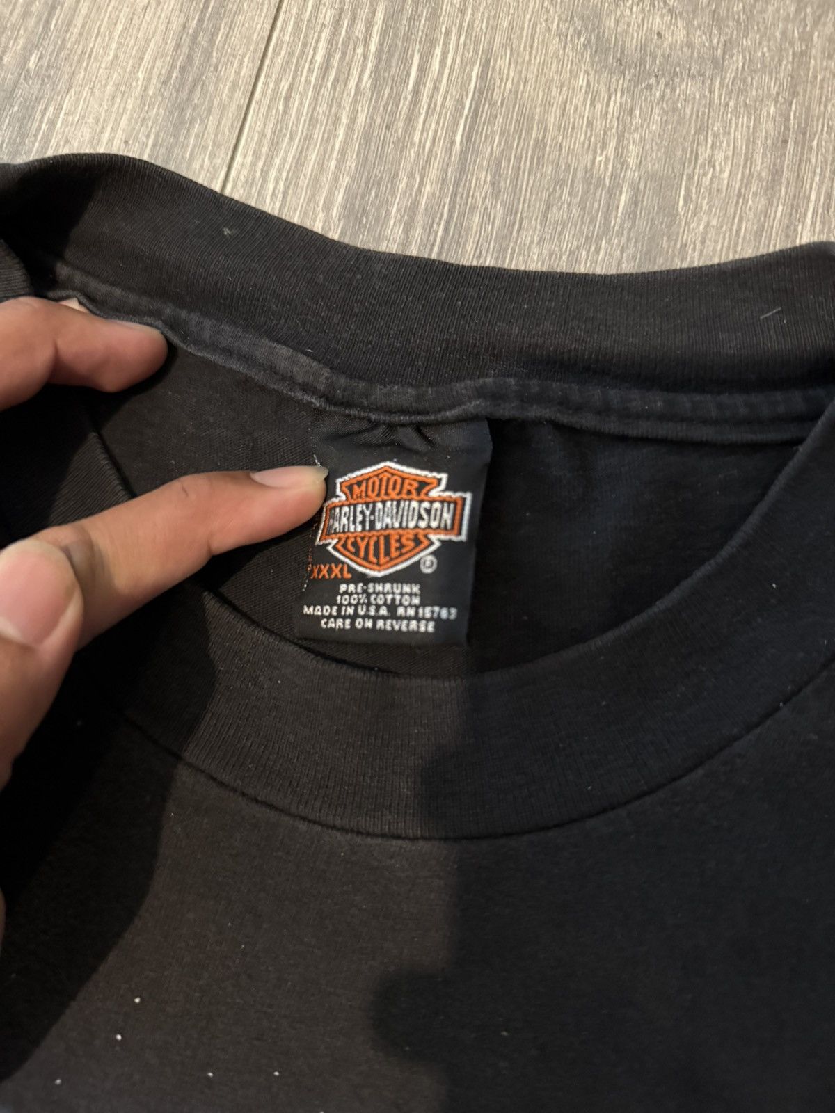 Harley Davidson Rare harley davidson t shirt Size US XXL / EU 58 / 5 - 4 Thumbnail