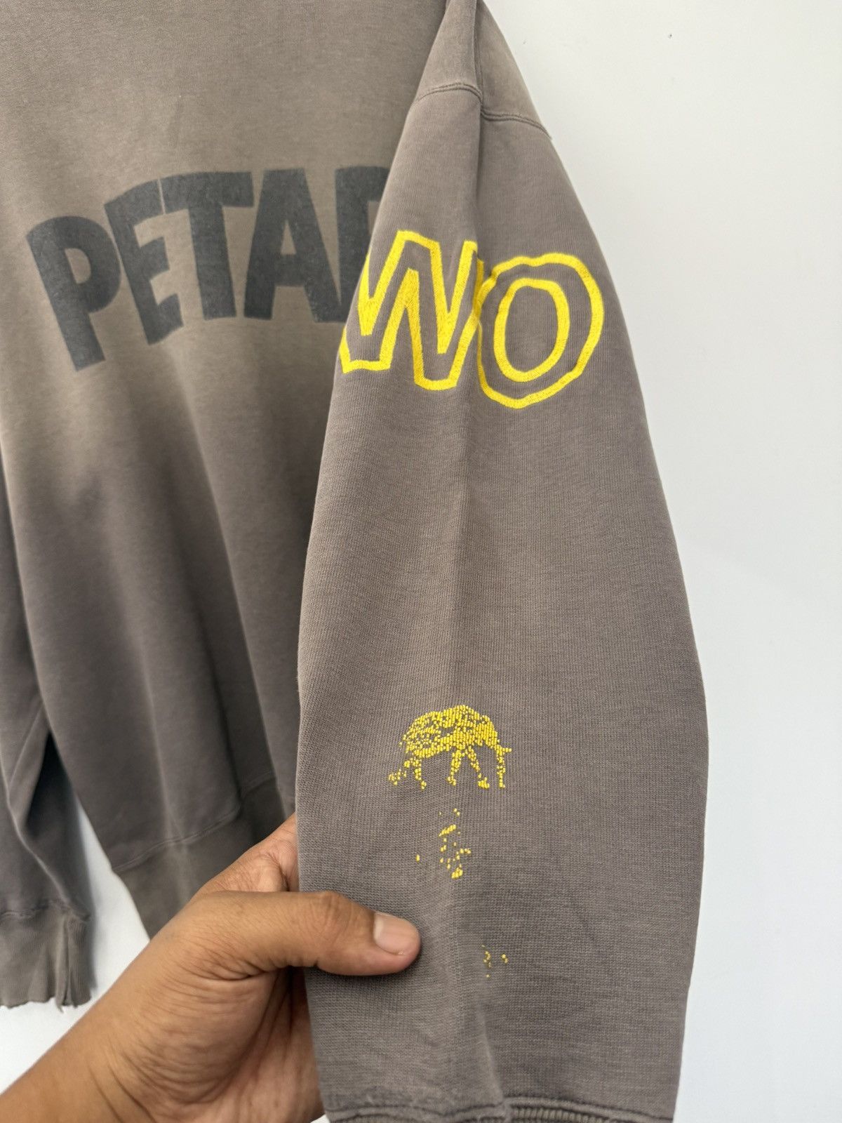 Le Grande Bleu (L.G.B.) 🔥 Japanese Streetwear Baggy Petar Jeruk Distressed Sweat Size US XL / EU 56 / 4 - 6 Thumbnail