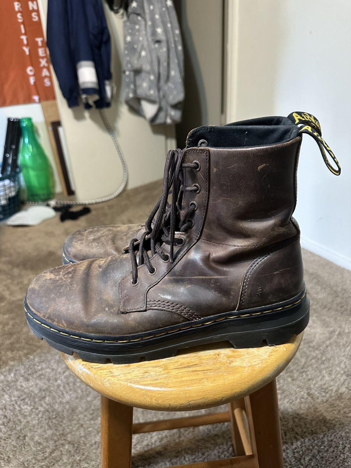 Dr. Martens Vintage Dr. Martens crazy horse leather boots size 10 Size US 10 / EU 43 - 4 Thumbnail