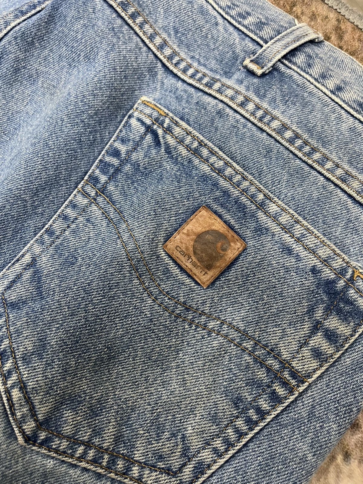 Carhartt × Vintage Baggy Carhatt Denim Size US 38 / EU 54 - 4 Thumbnail