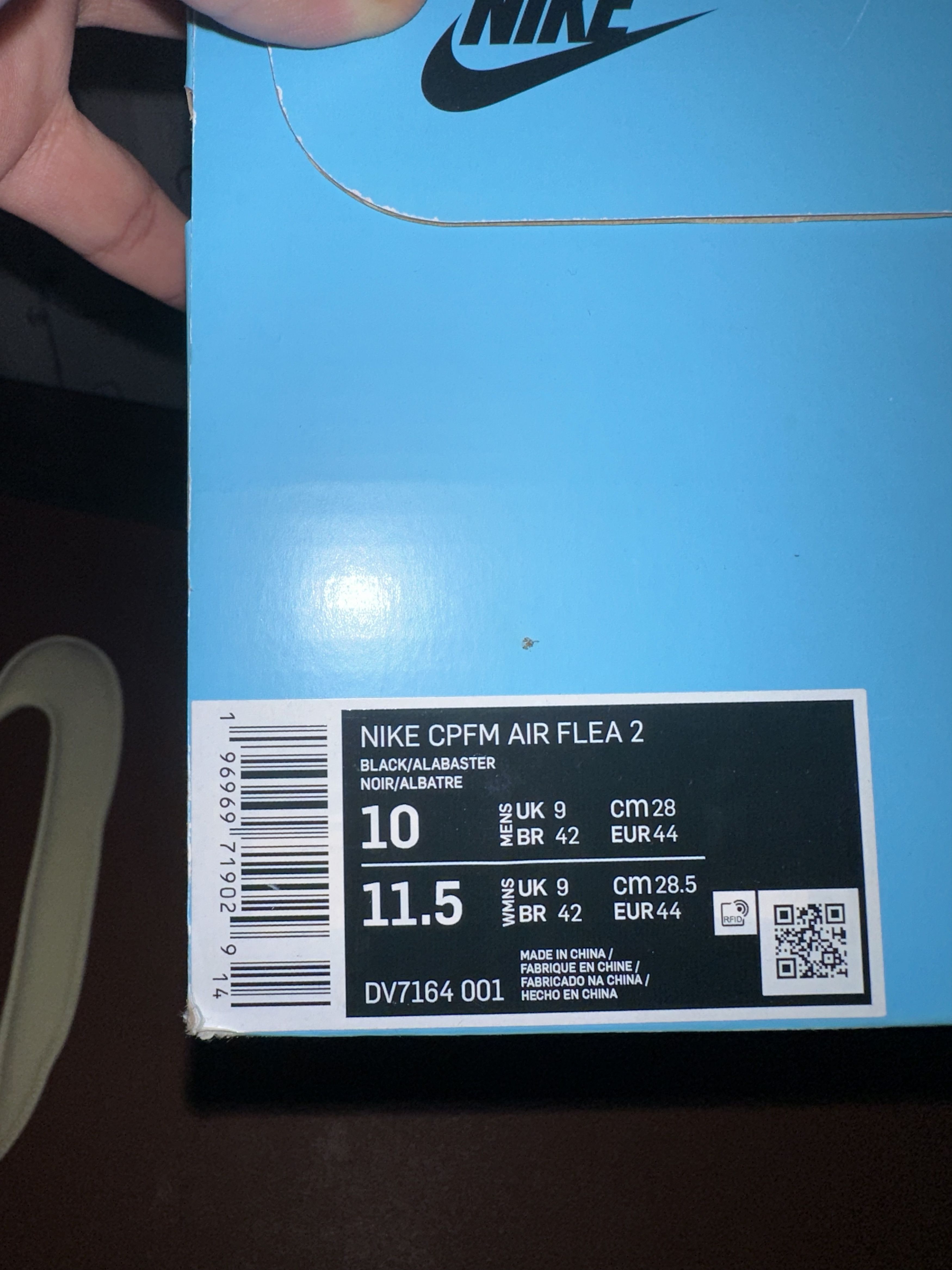 Nike Nike CPFM Air Flea 2 ‘Black Alabaster’ Size US 10 / EU 43 - 9 Thumbnail