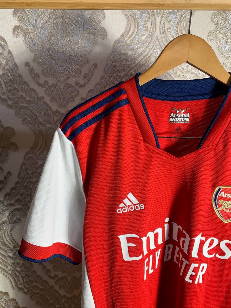 Adidas VINTAGE ADIDAS FC ARSENAL LONDON ENGLAND SOCCER JERSEY 90s Size US XXL / EU 58 / 5 - 3 Thumbnail