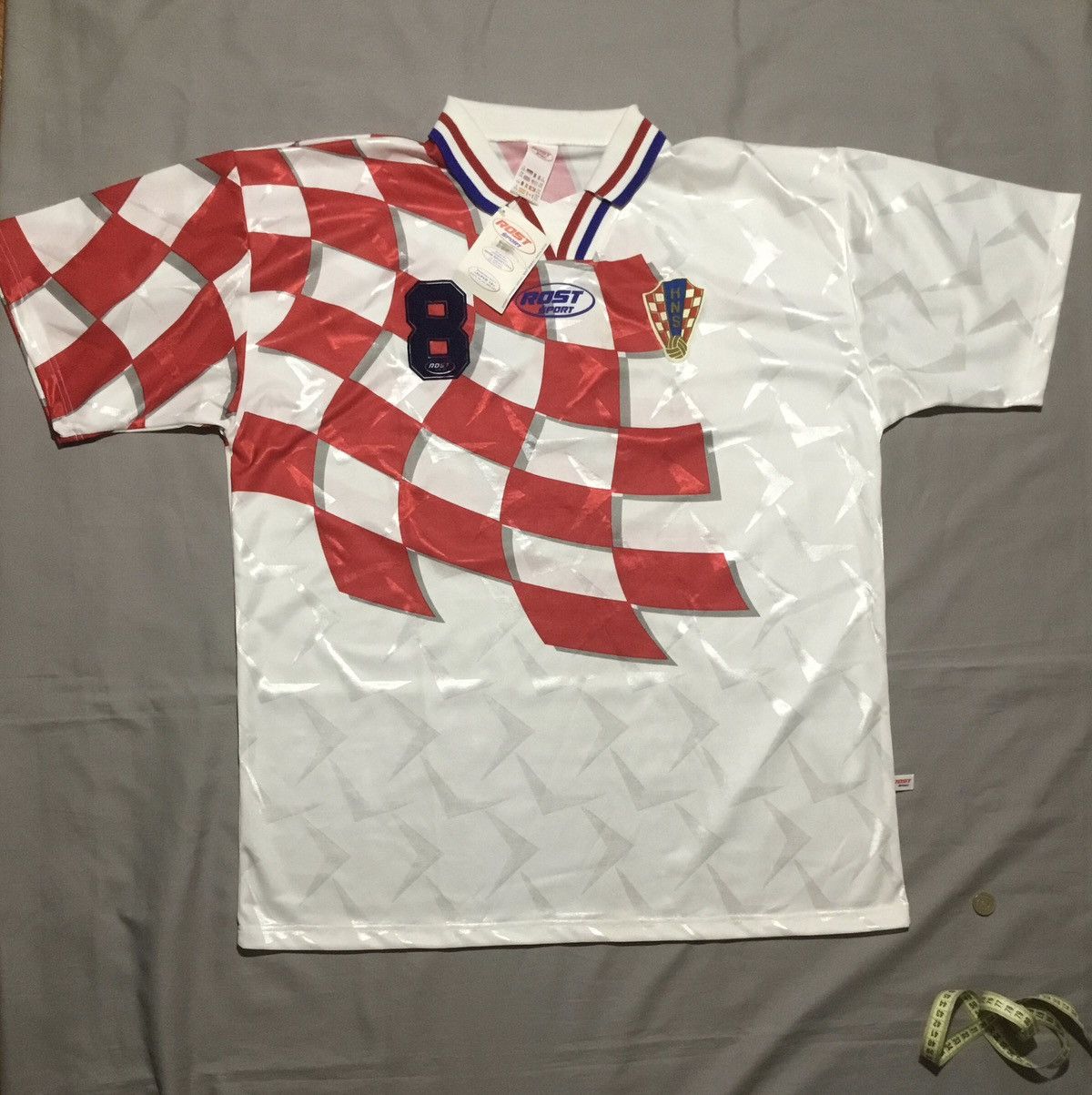 Vintage Croatia National Team Home Jersey Lotto Sz XXL