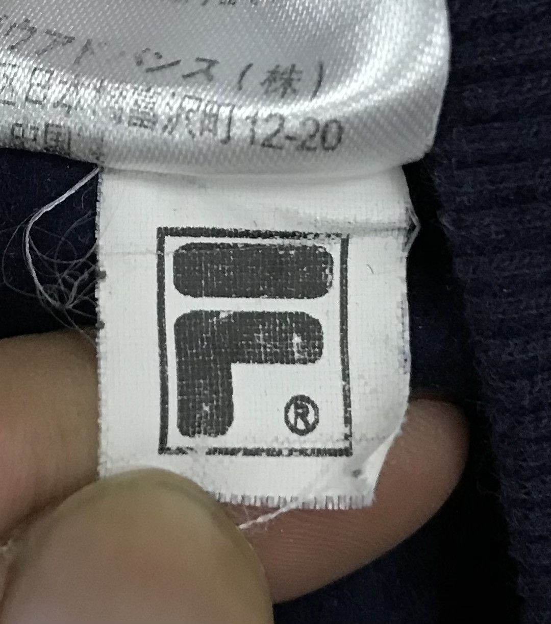Fila × Vintage Vintage Fila Numero Uno Biella Italia Sweatshirt Size US L / EU 52-54 / 3 - 11 Thumbnail