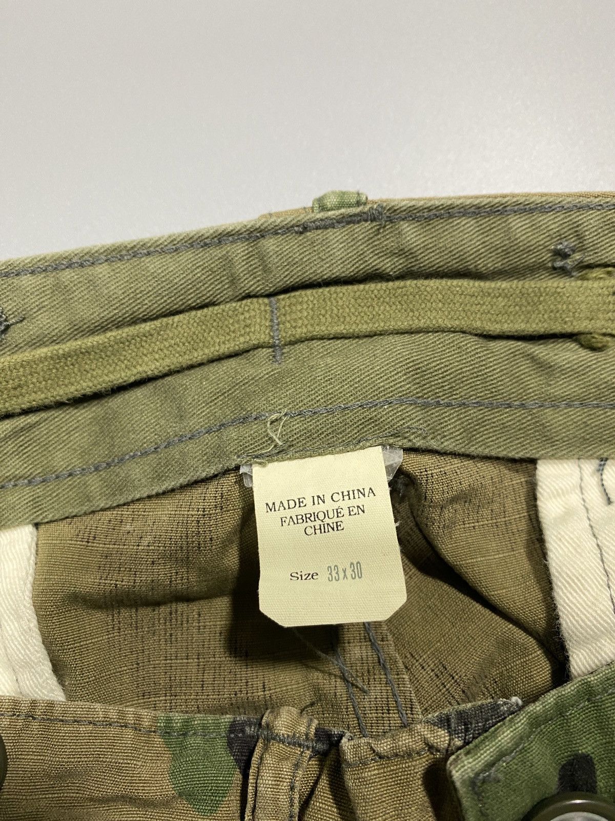 RRL Ralph Lauren Camo Cargo Pants Size US 33 - 12 Thumbnail