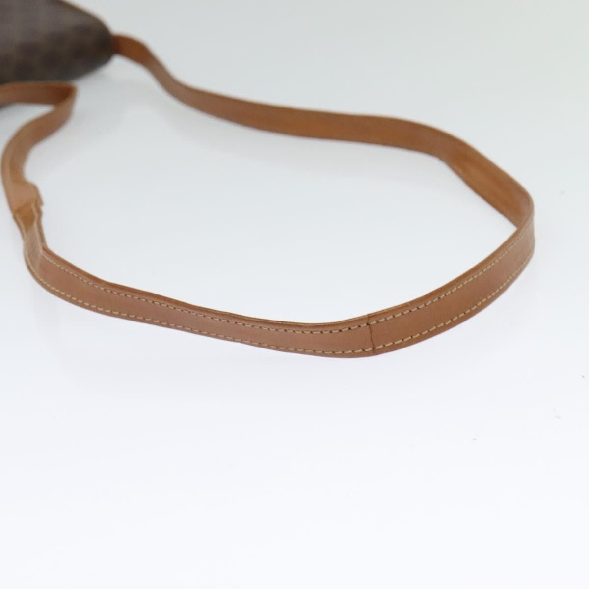 Celine CELINE Macadam Canvas Shoulder Bag Pvc Leather Brown Gold Size ONE SIZE - 7 Thumbnail