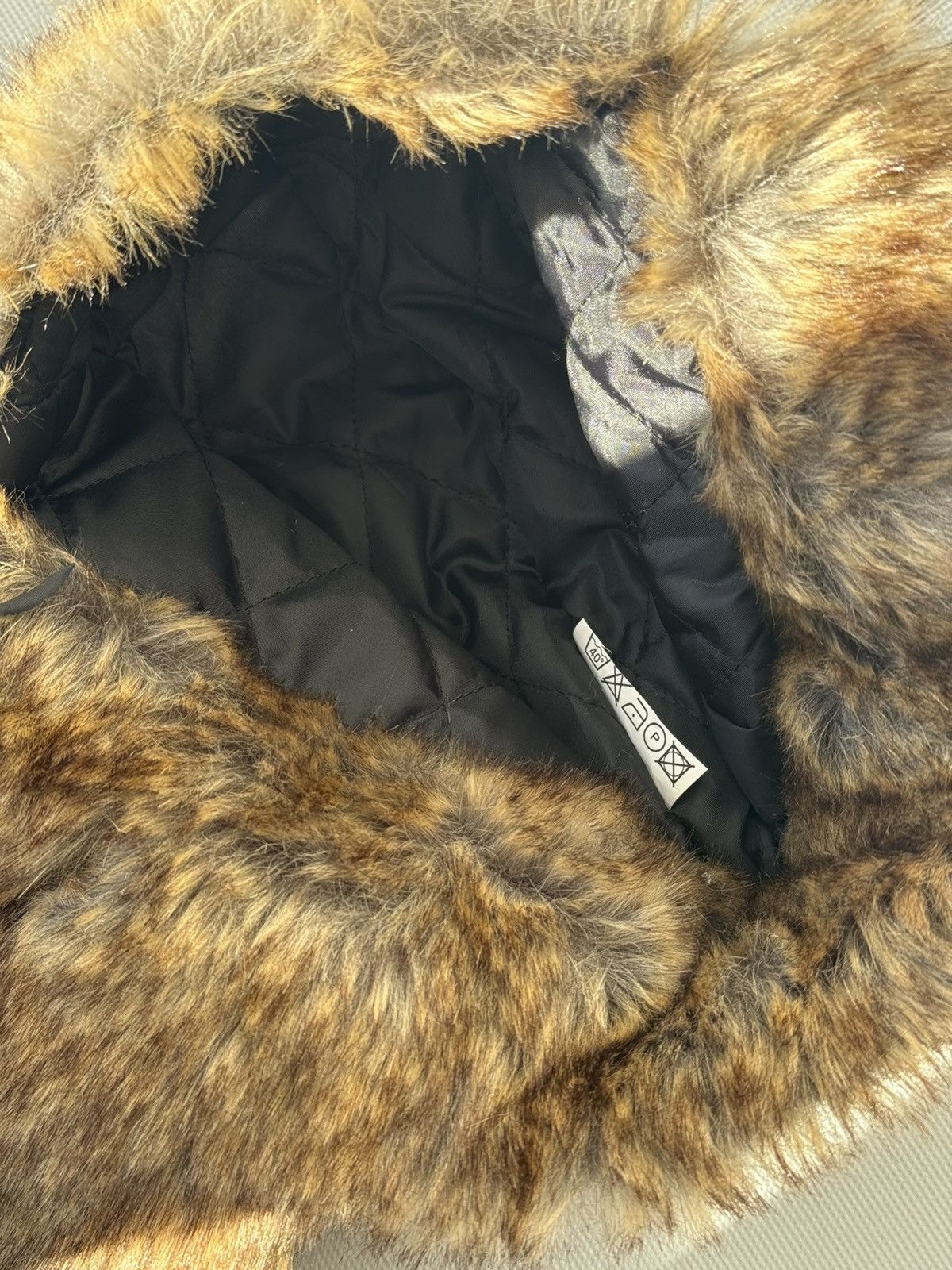 Hysteric Glamour Vintage Camo fuzzy mohair japanese ushanka hat avant garde Size ONE SIZE - 7 Thumbnail