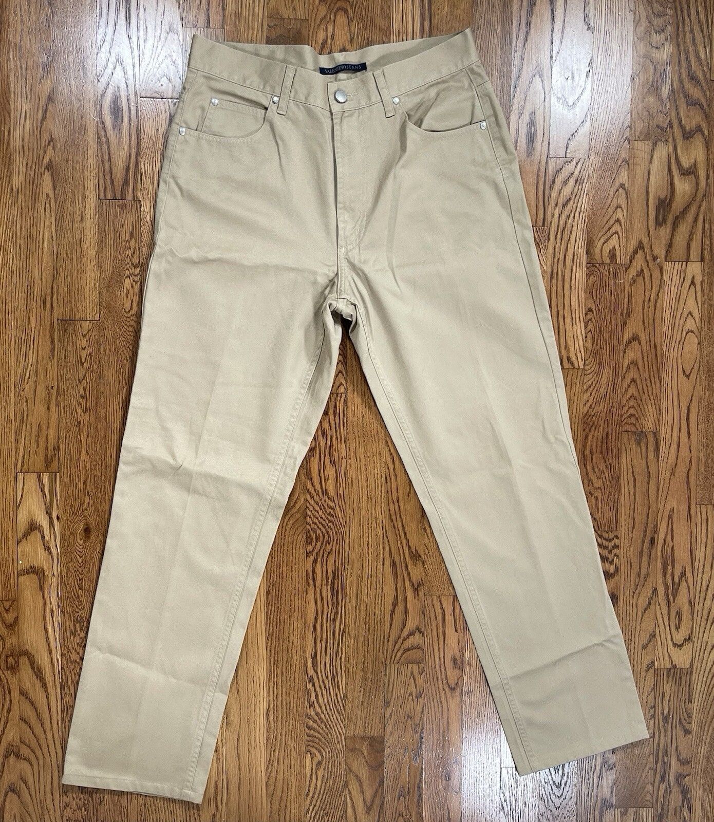 Valentino Valentino Jeans Men’s 34 x 34 Beige Size US 34 / EU 50 - 1 Thumbnail