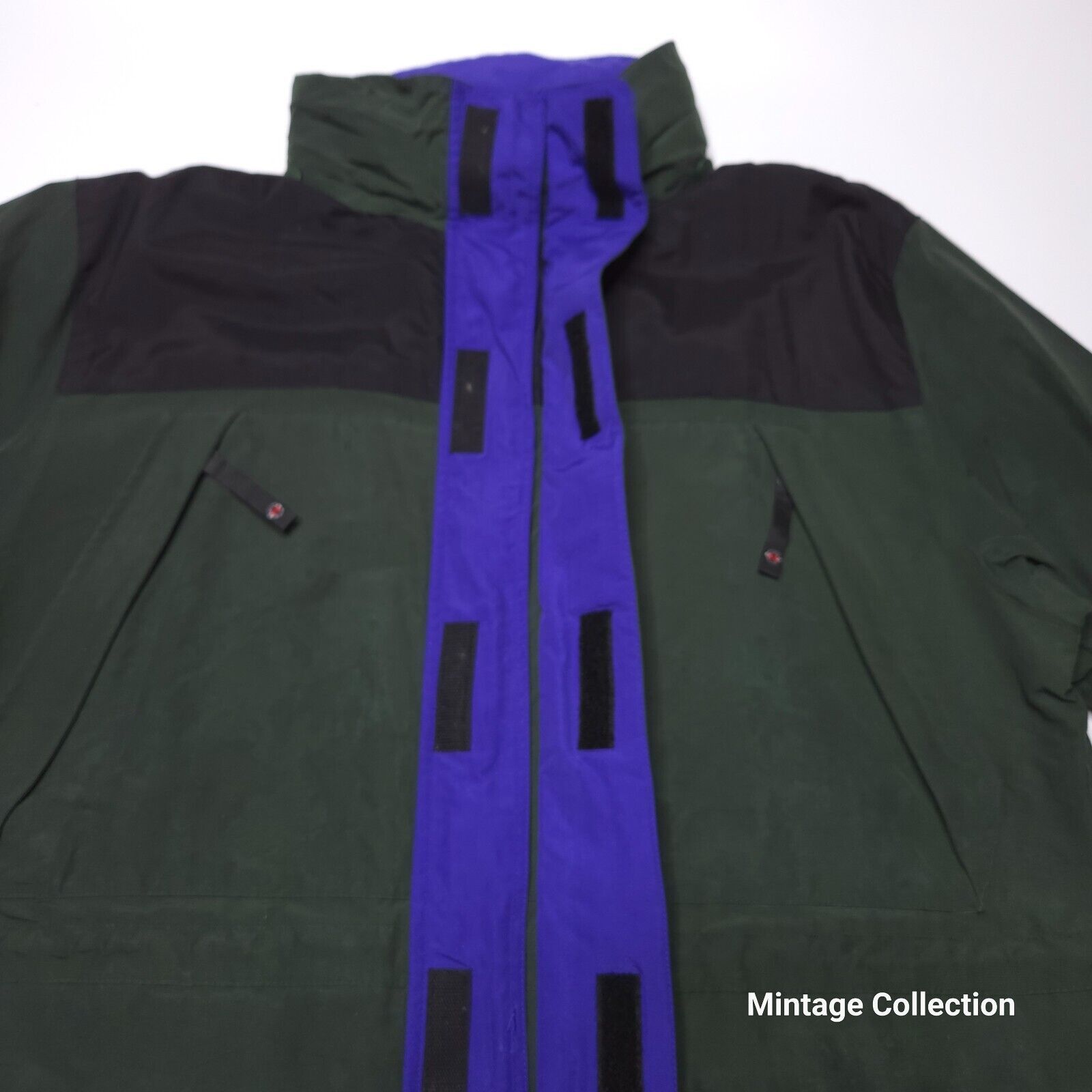 Nautica VINTAGE NAUTICA COMPETITION SNOW SKI FULL ZIP GREEN JACKET L Size US L / EU 52-54 / 3 - 6 Thumbnail
