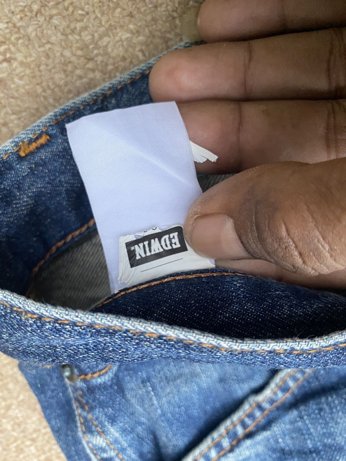 Edwin × Vintage Vintage edwin exlusive vintage denim Size US 32 / EU 48 - 9 Thumbnail