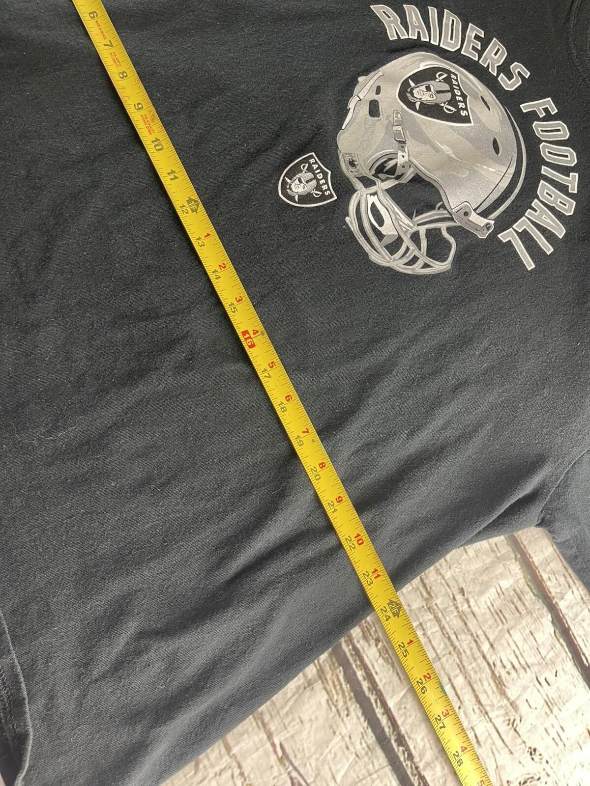 Other Vintage NFL Team Apparel Raiders 2XL Shirt Graphics Black Size ONE SIZE - 6 Thumbnail