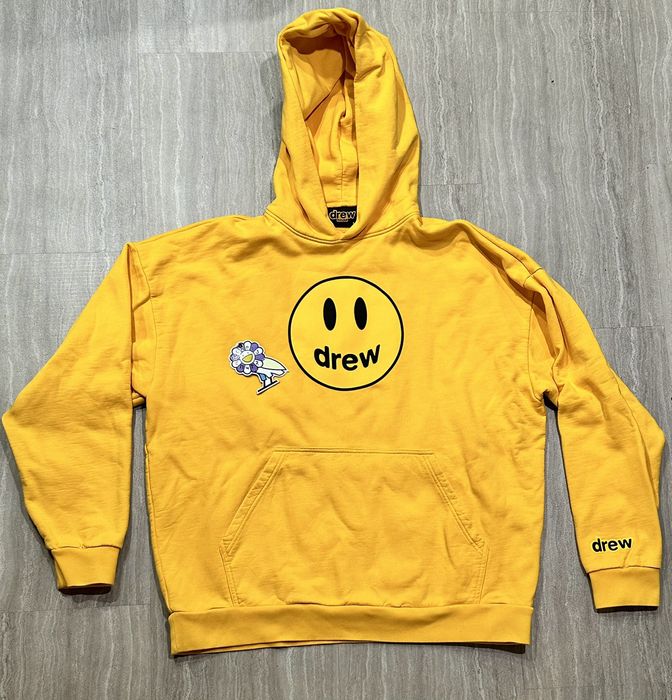 Drew House Drew House Mascot Hoodie Yellow size L | Grailed