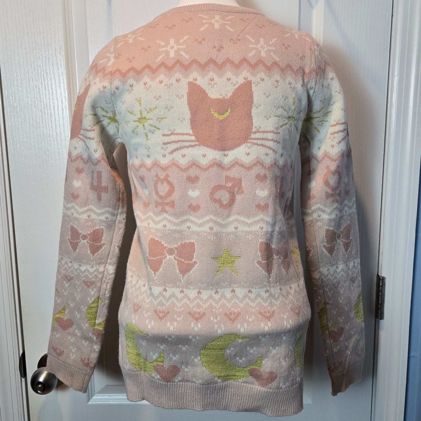 Other Sailor Moon Box Lunch Exclusive Luna & Guardians XS Sweater Size XS / US 0-2 / IT 36-38 - 2 Thumbnail
