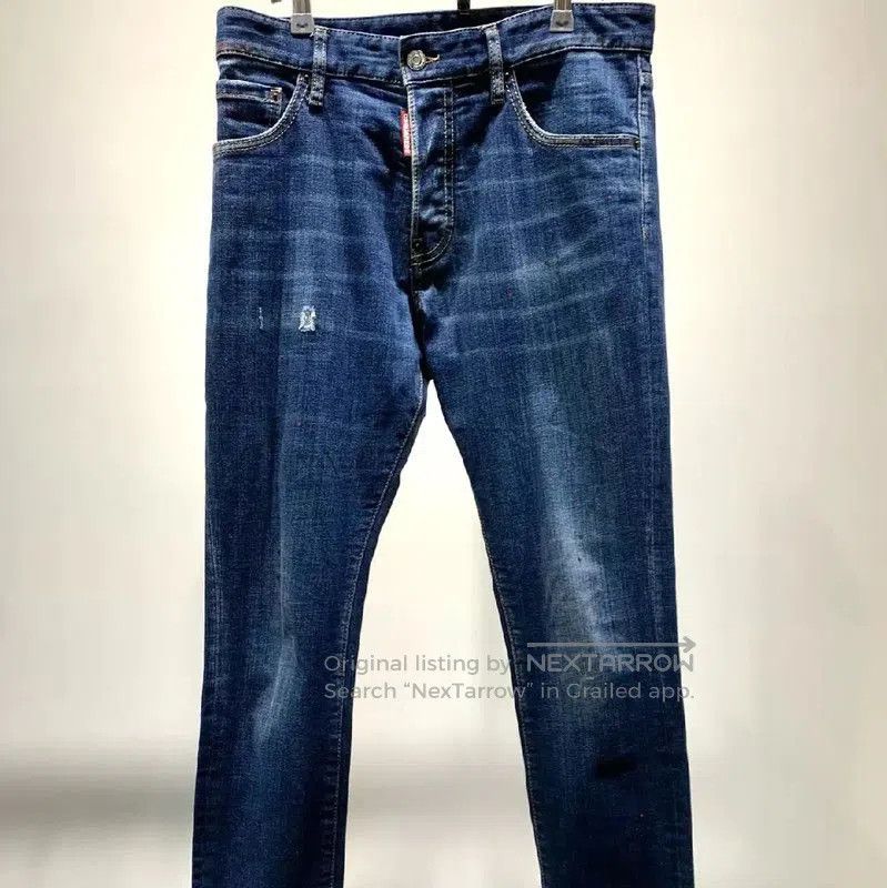 Dsquared2 DSQUARED2 Blue Denim Casual Pants for Men . Size US 32 / EU 48 - 1 Thumbnail