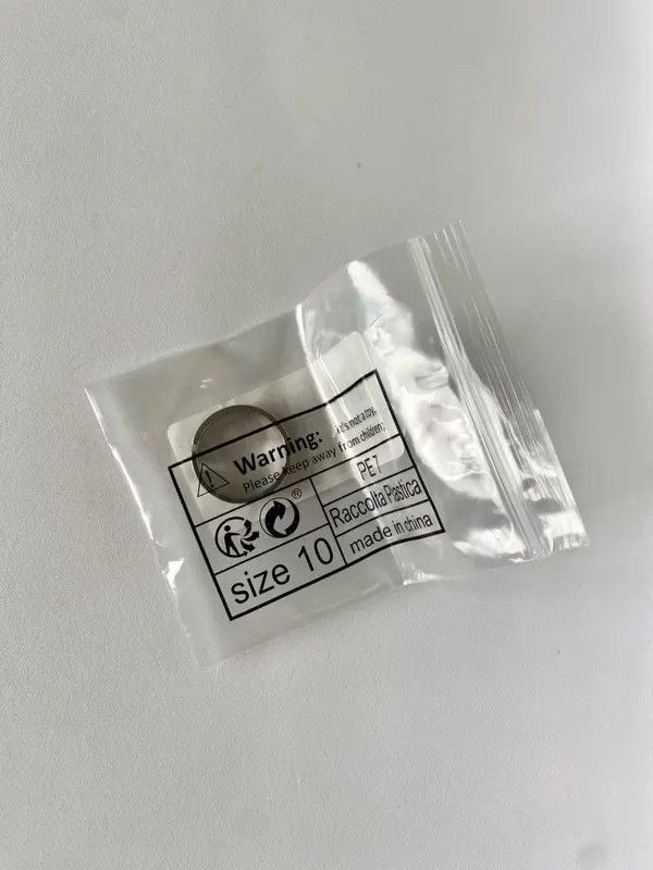 Jewelry Minimalist Stainless Steel Ring Size ONE SIZE - 3 Thumbnail