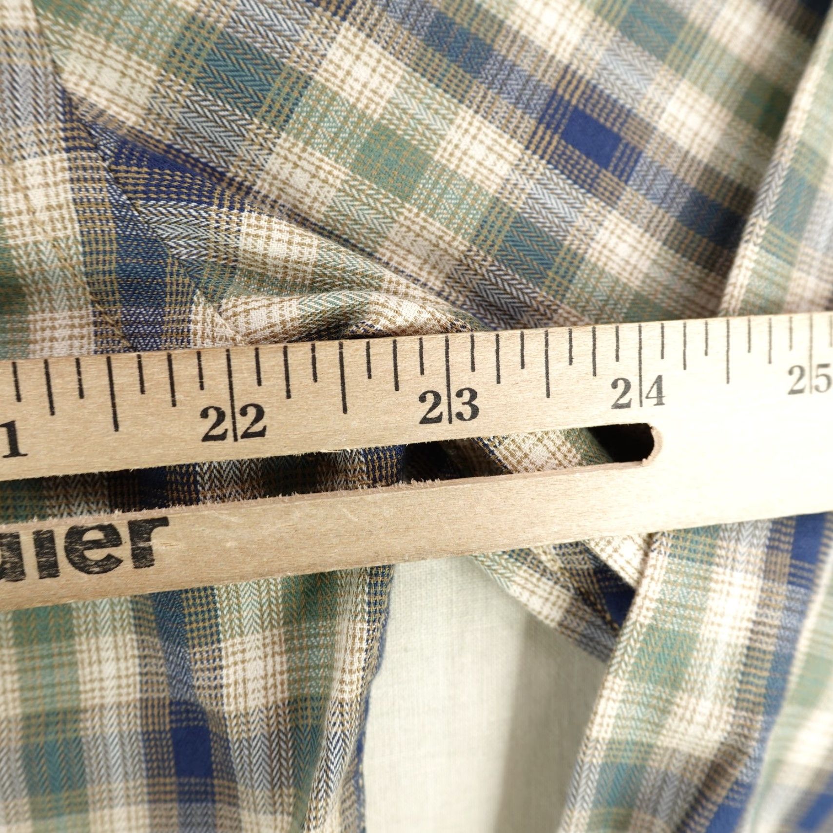 Pendleton Pendleton Shirt Mens M Blue Plaid Frontier Western Pearl Snap Pocket Size US M / EU 48-50 / 2 - 7 Thumbnail