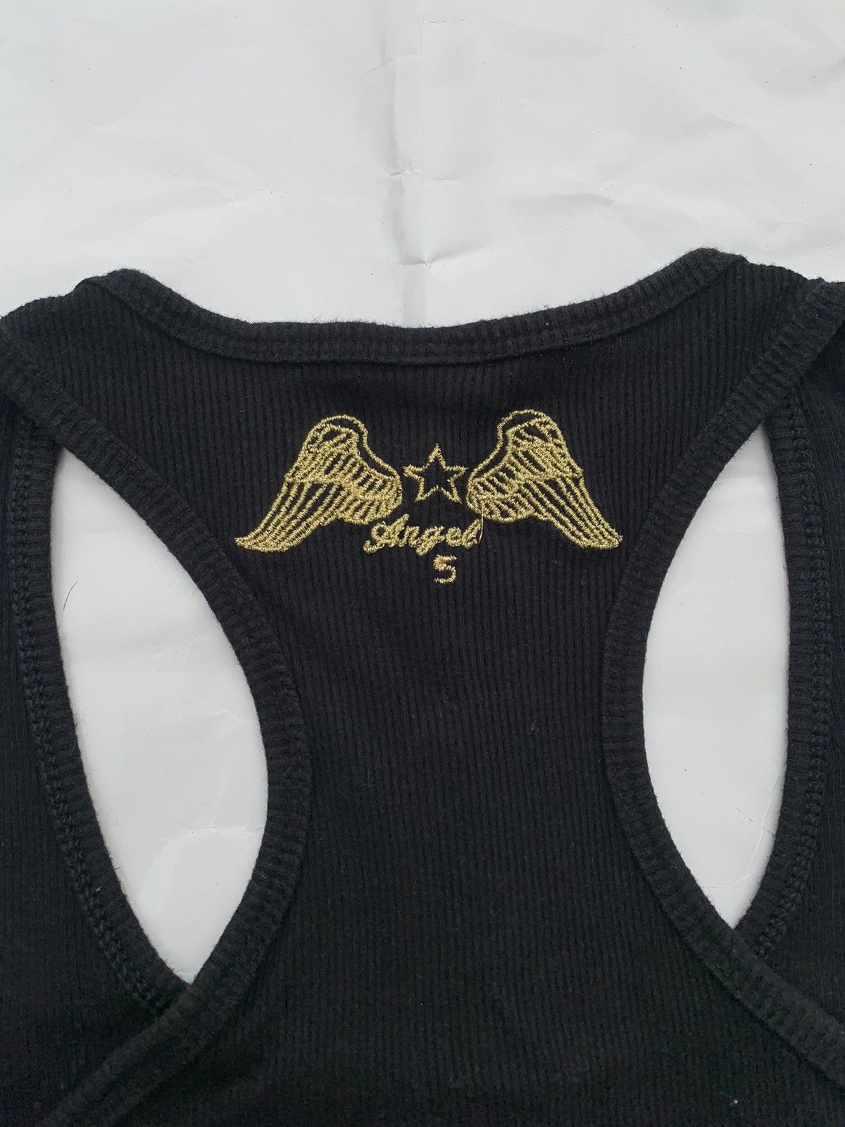 Japanese Brand ROCK&ROLL WINGS TANKTOP Size S / US 4 / IT 40 - 6 Thumbnail