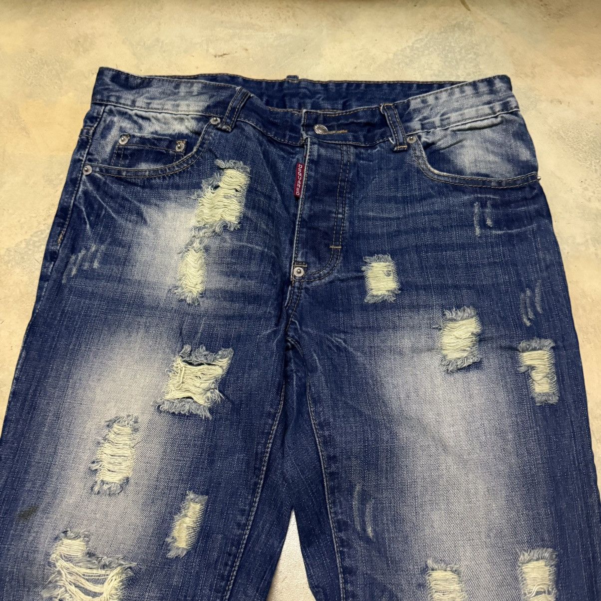 Dsquared2 Dsquared Distressed Denim Jeans Size US 34 / EU 50 - 3 Thumbnail