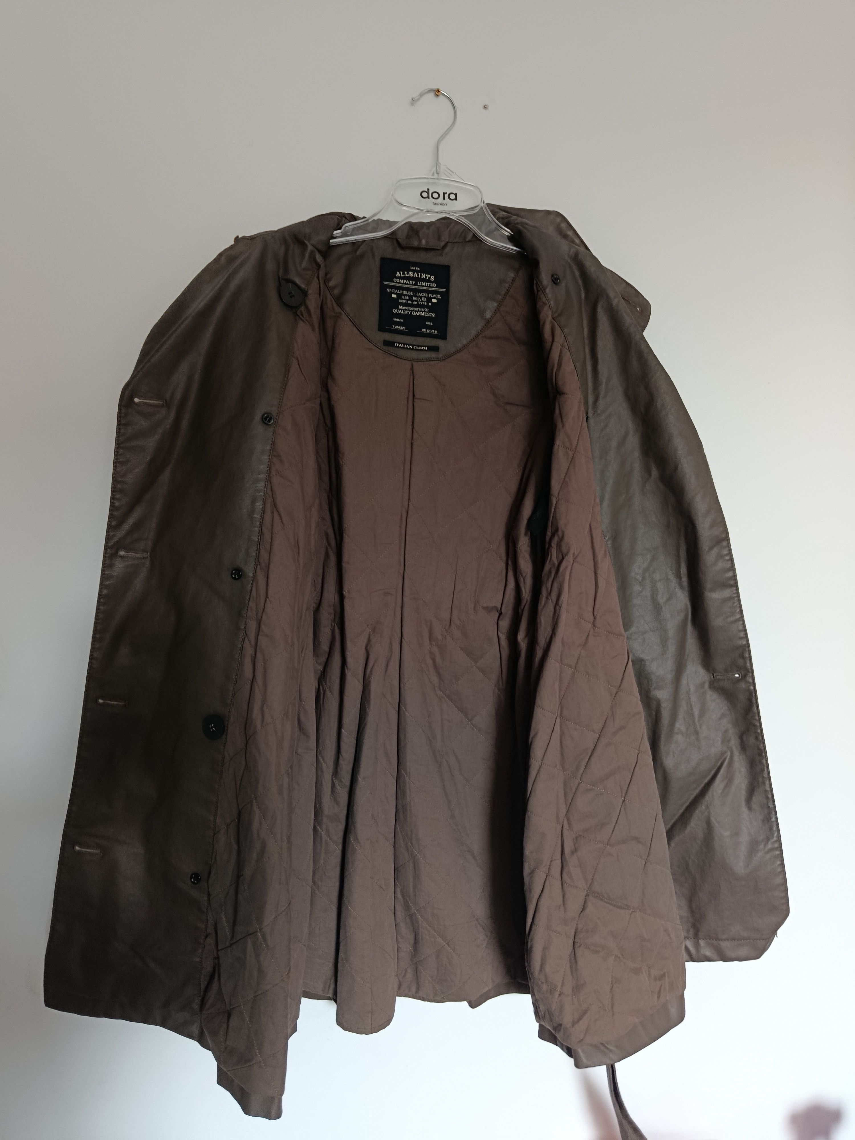 Allsaints AllSaints Vintage double-breasted coat Size L / US 10 / IT 46 - 9 Thumbnail