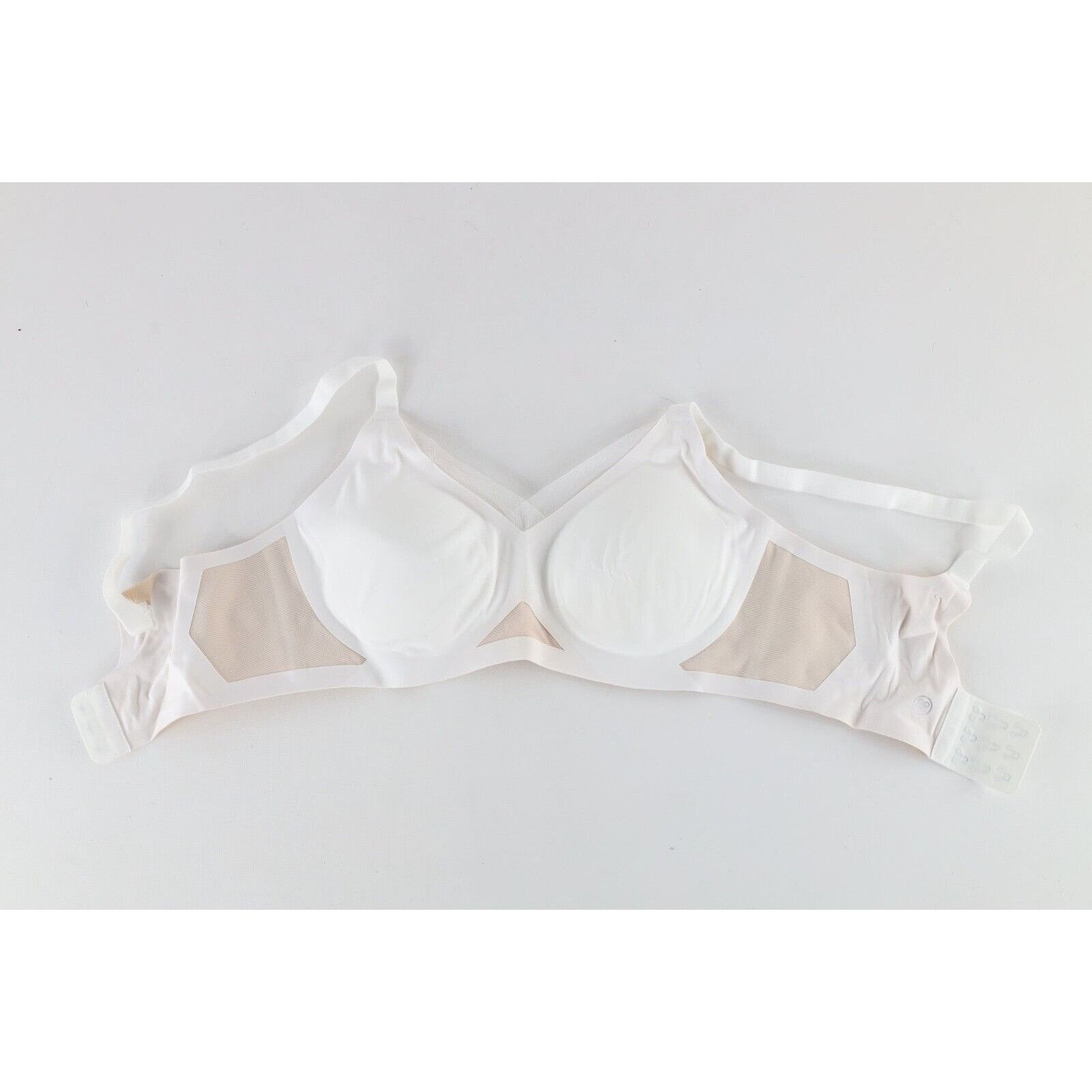 Vintage New Honeylove Crossover Wire Free Shapewear Bra White Size ONE SIZE - 1 Thumbnail